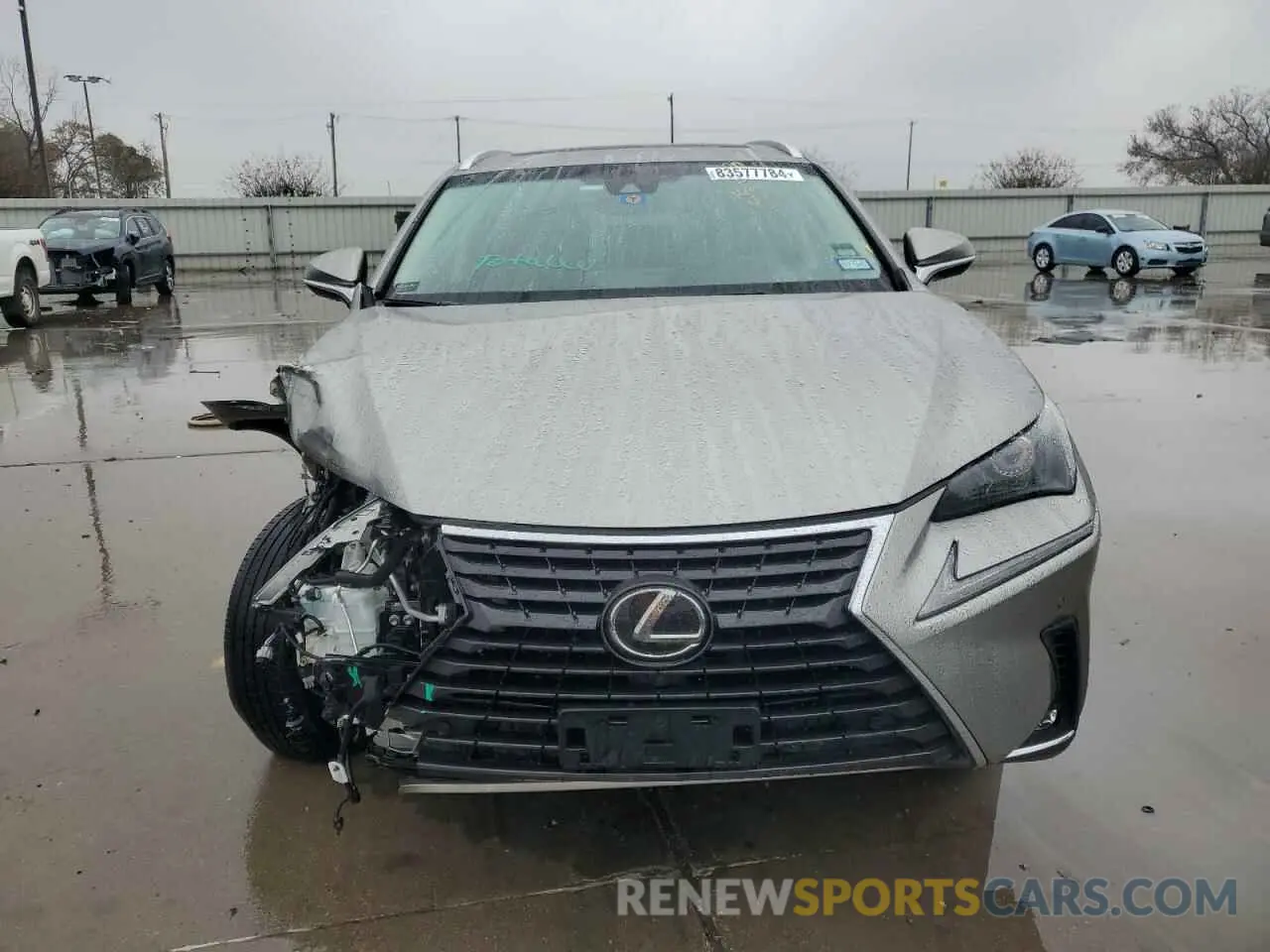 5 fotografías del automóvil dañado JTJBARBZ9K2183781 LEXUS NX 2019