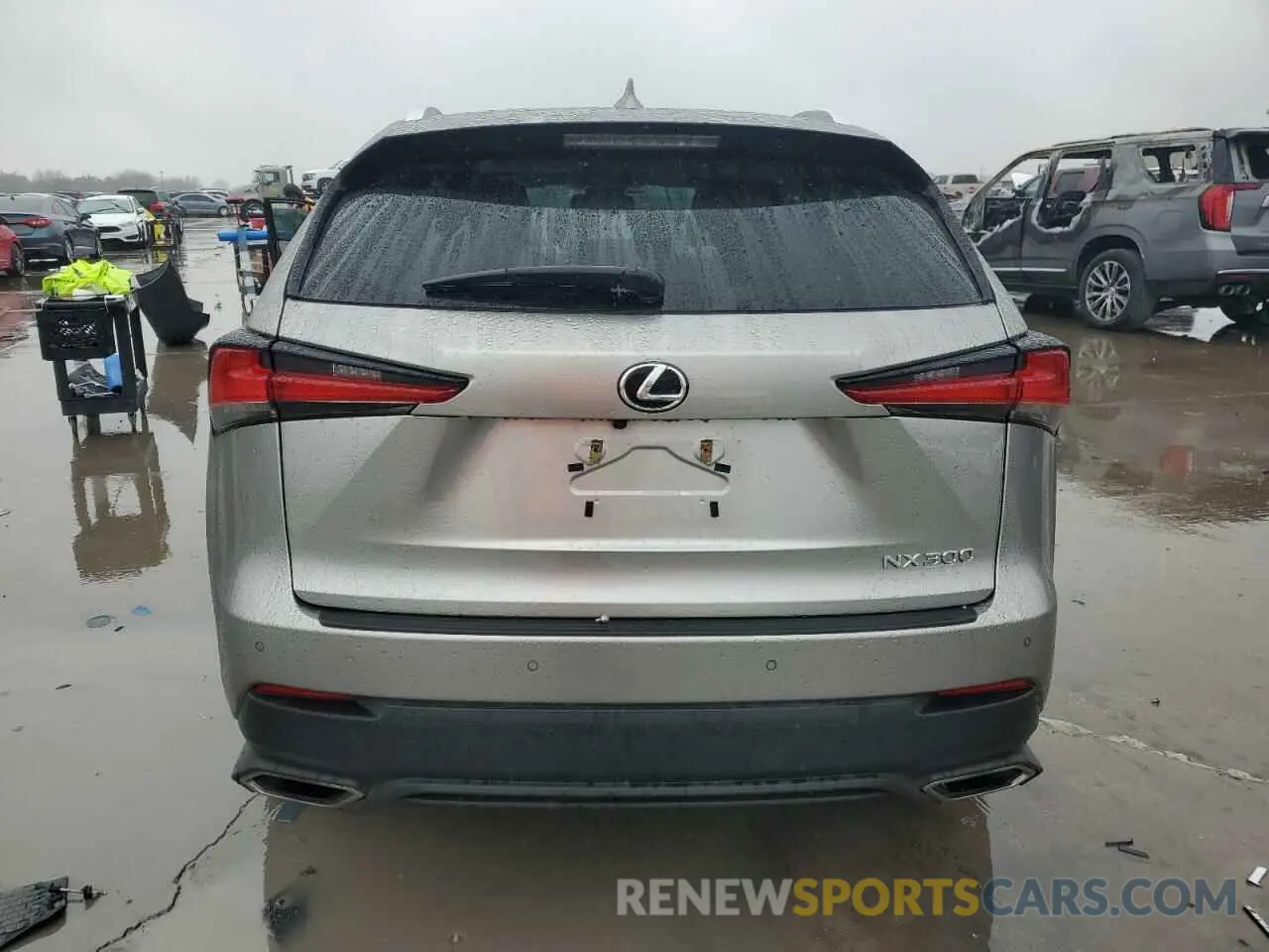 6 fotografías del automóvil dañado JTJBARBZ9K2183781 LEXUS NX 2019
