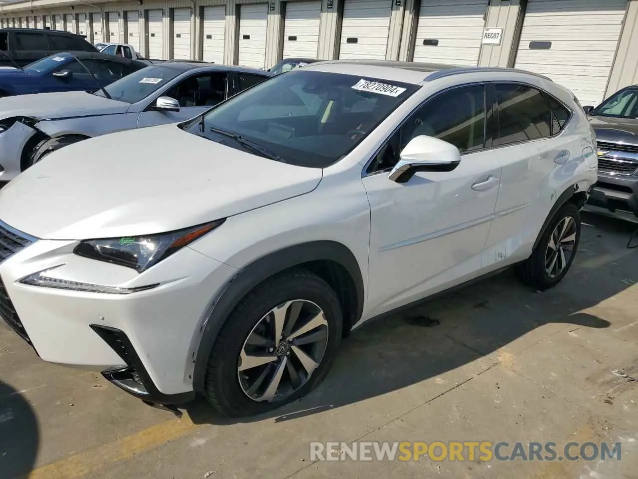 1 fotografías del automóvil dañado JTJBARBZ9K2203270 LEXUS NX 2019