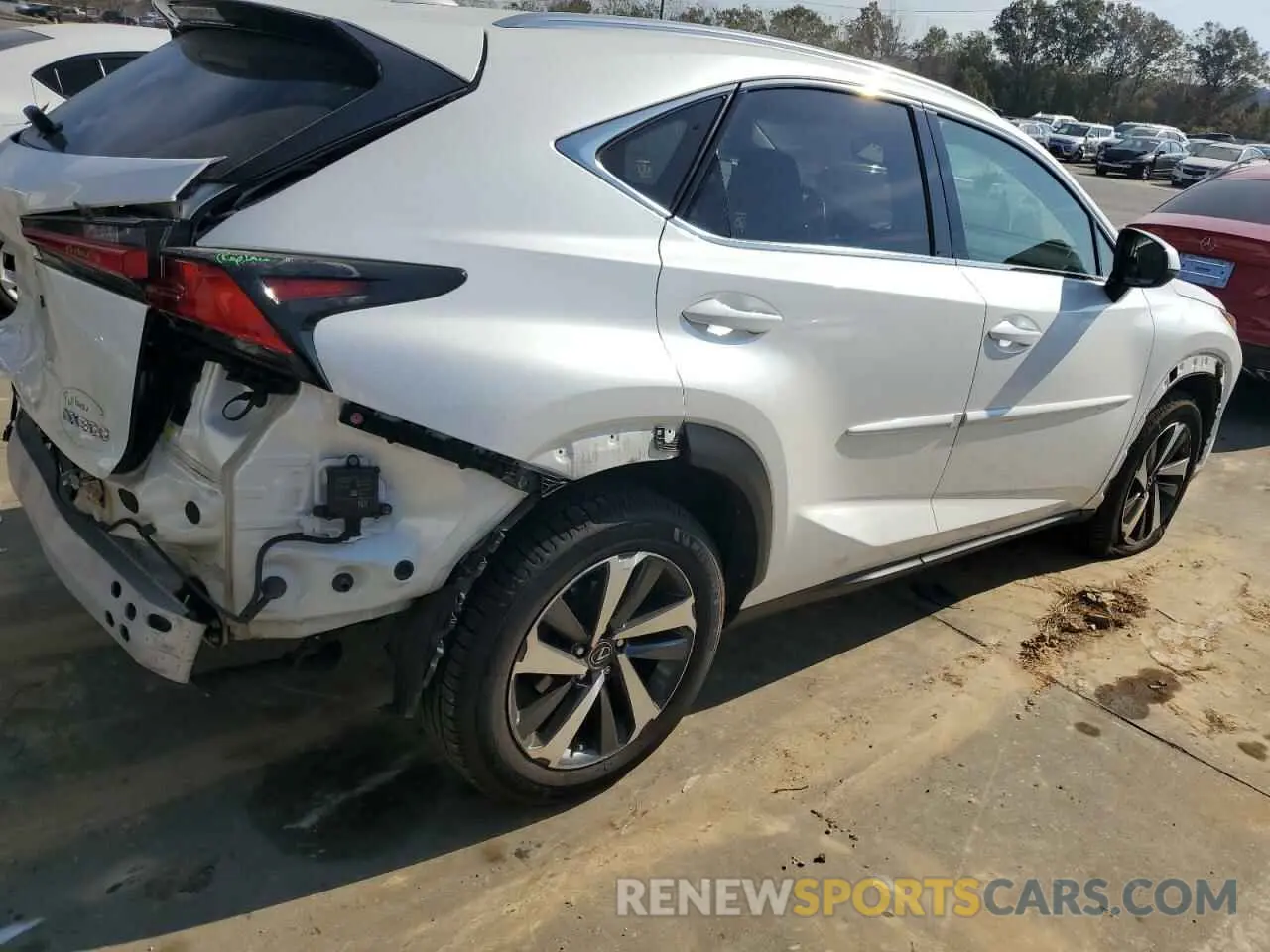 3 fotografías del automóvil dañado JTJBARBZ9K2203270 LEXUS NX 2019
