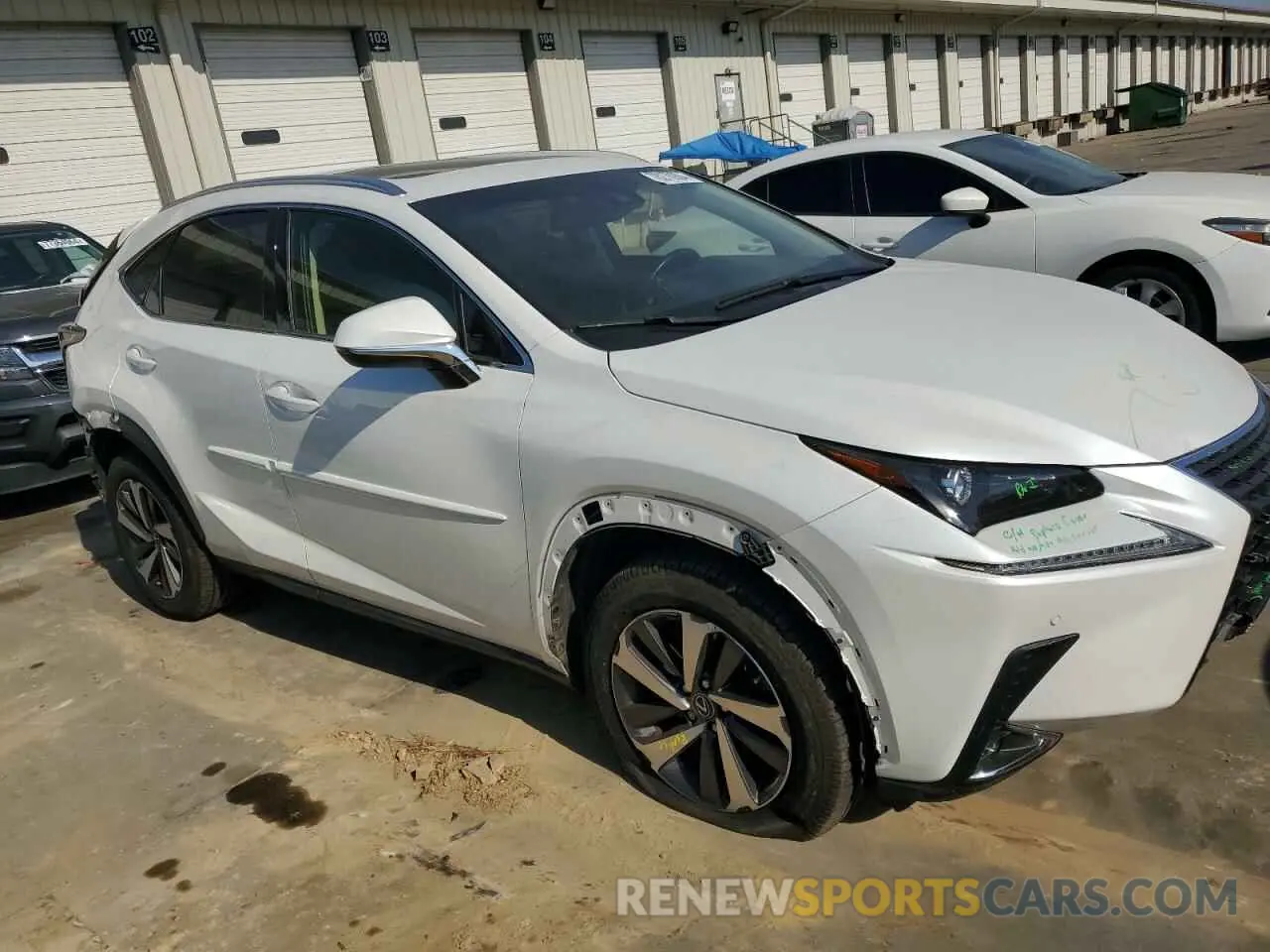 4 fotografías del automóvil dañado JTJBARBZ9K2203270 LEXUS NX 2019