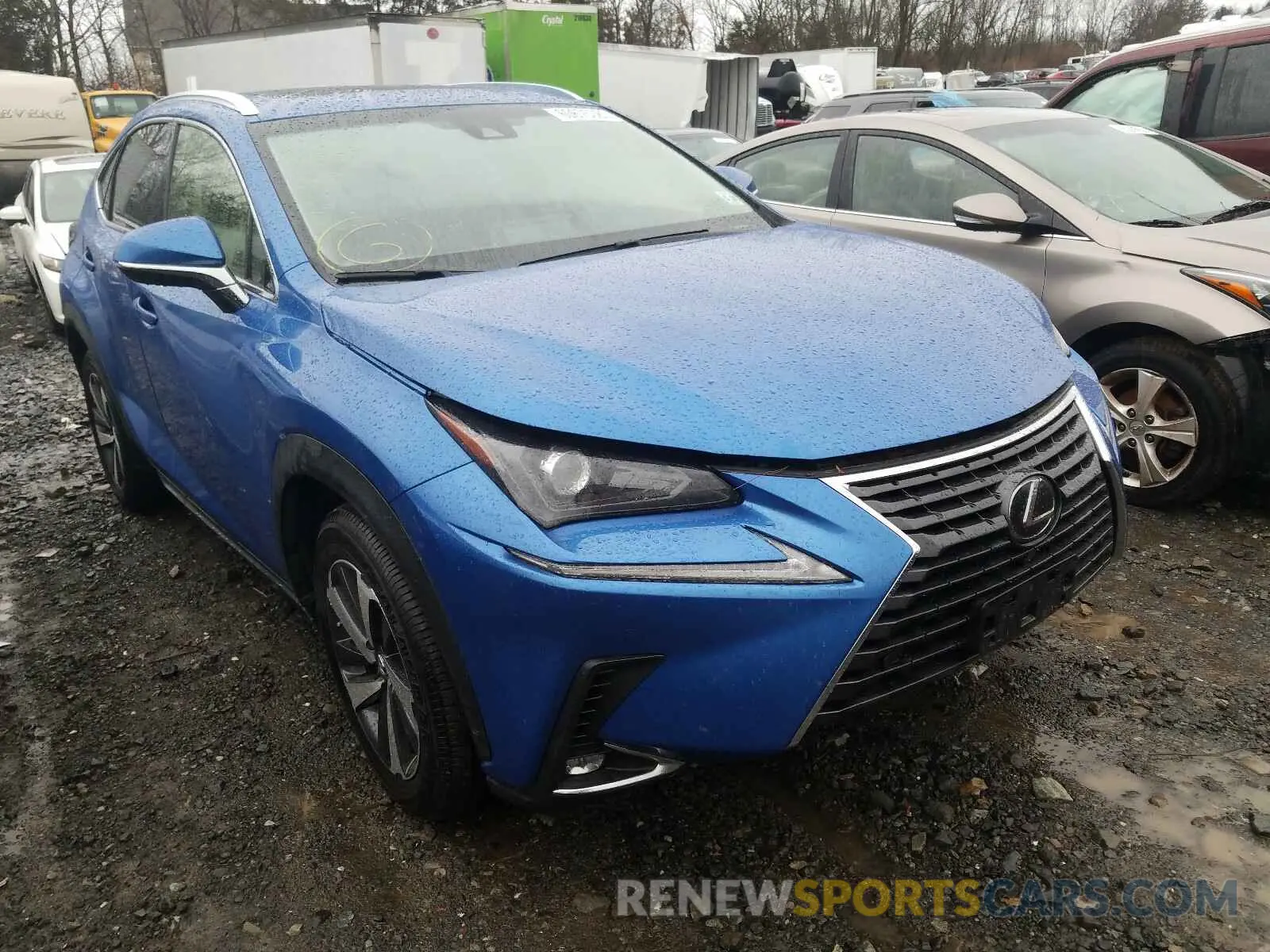 1 fotografías del automóvil dañado JTJBARBZXK2211068 LEXUS NX 2019