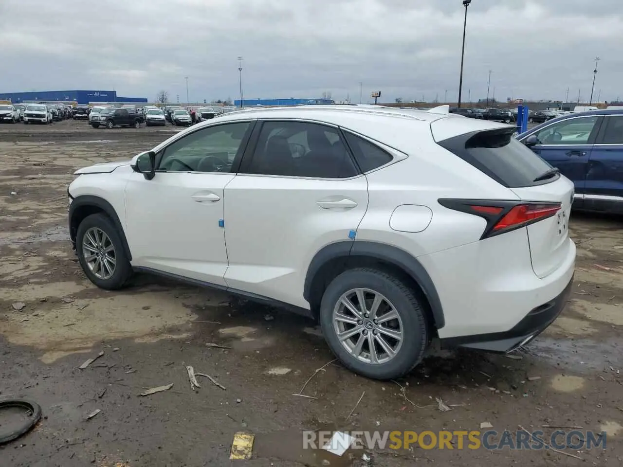 2 fotografías del automóvil dañado JTJBARBZXK2216772 LEXUS NX 2019