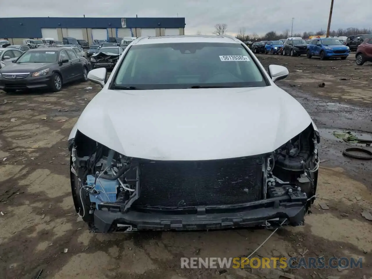 5 fotografías del automóvil dañado JTJBARBZXK2216772 LEXUS NX 2019