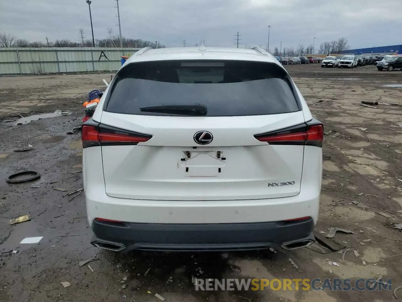 6 fotografías del automóvil dañado JTJBARBZXK2216772 LEXUS NX 2019