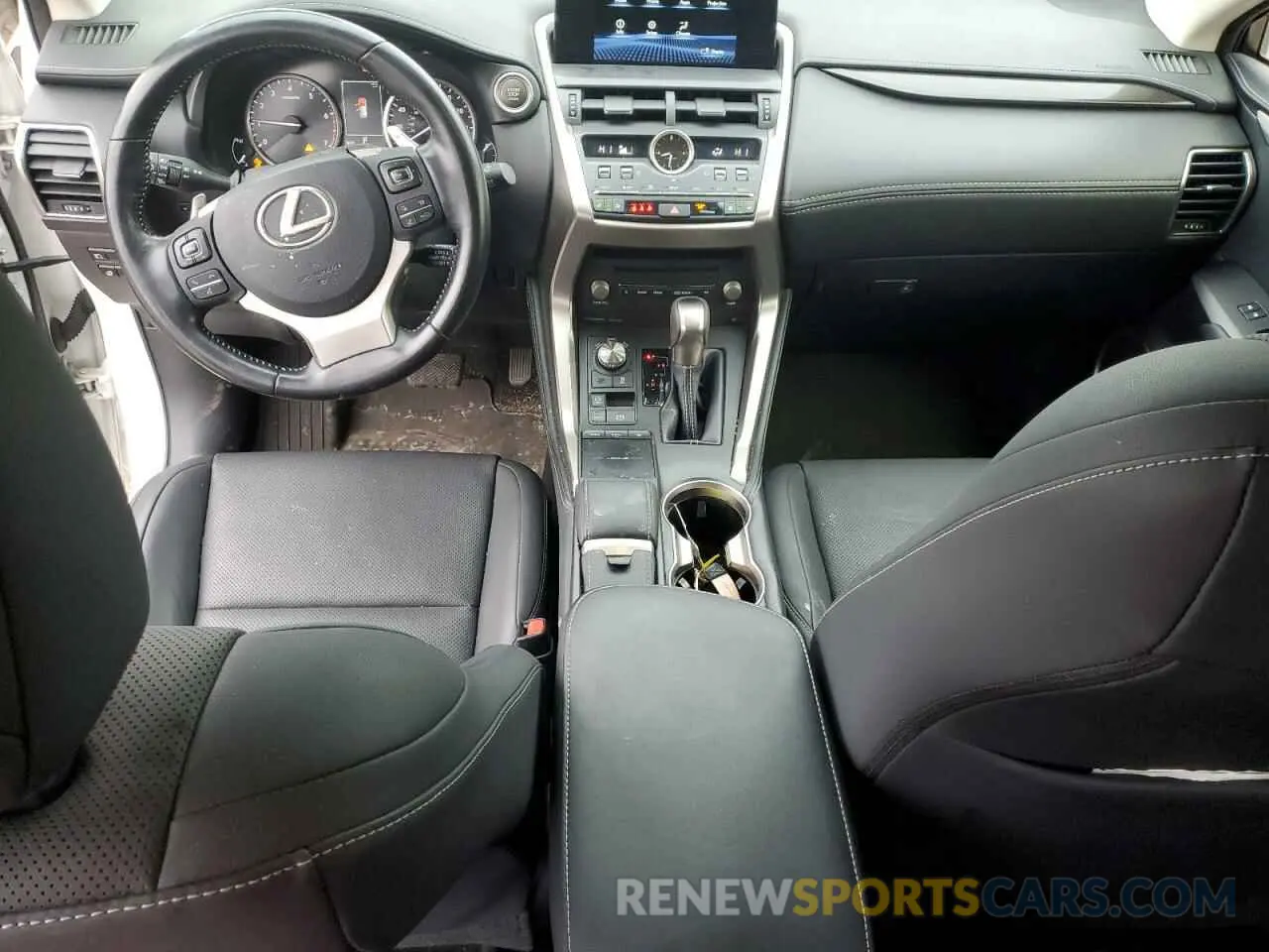 8 fotografías del automóvil dañado JTJBARBZXK2216772 LEXUS NX 2019