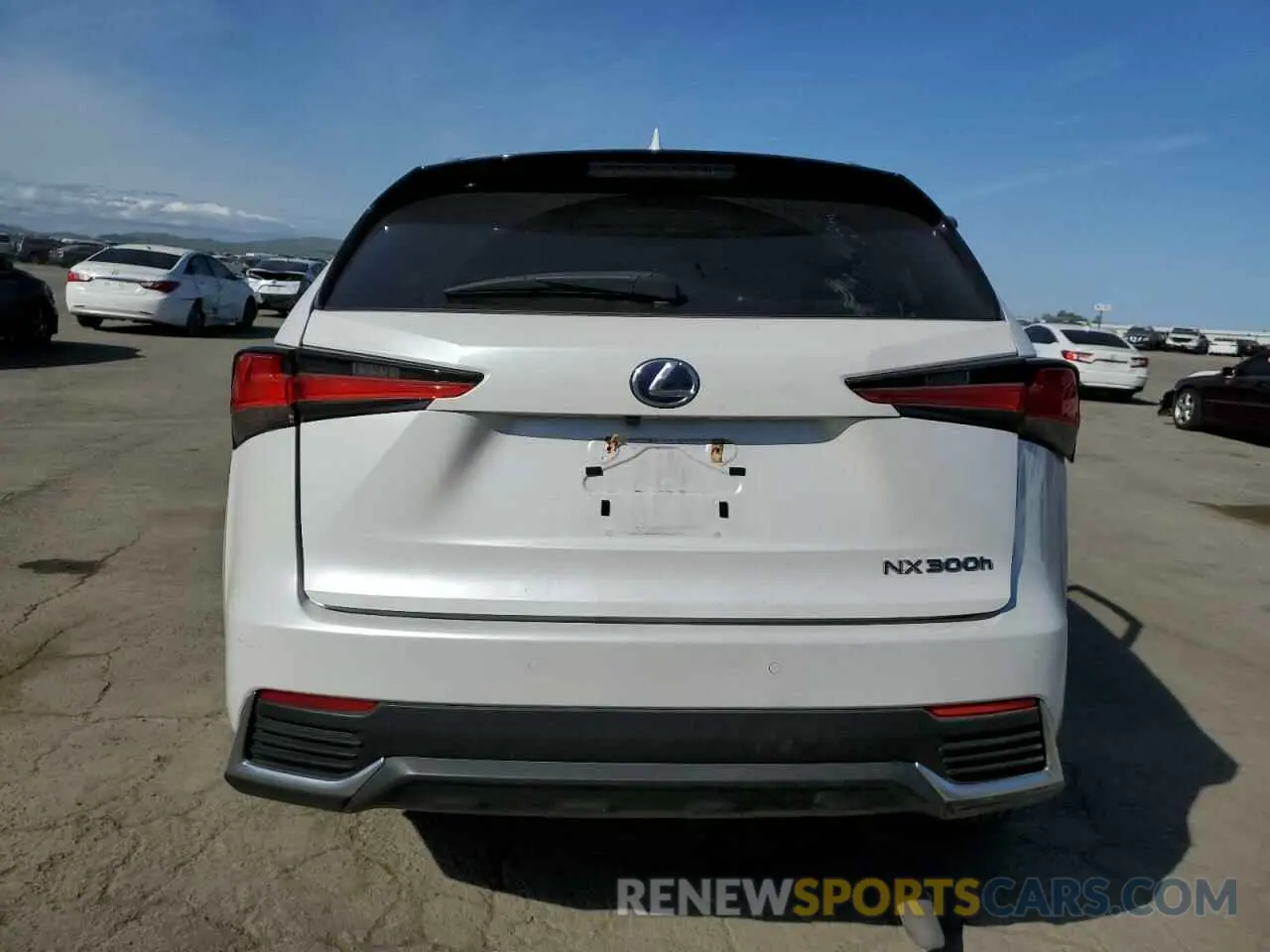 6 fotografías del automóvil dañado JTJBJRBZ0K2104109 LEXUS NX 2019