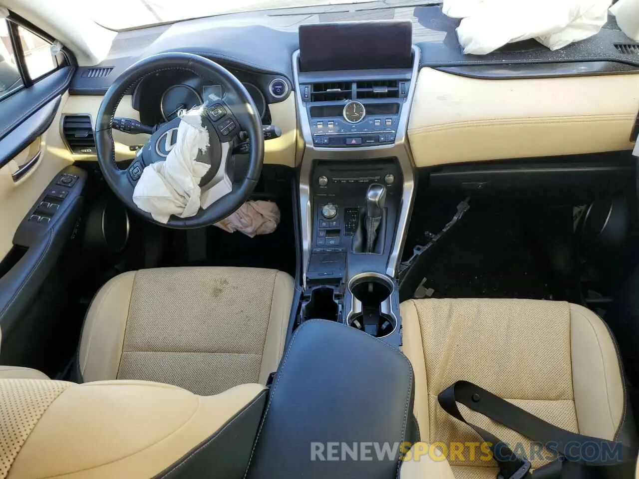8 fotografías del automóvil dañado JTJBJRBZ0K2104109 LEXUS NX 2019