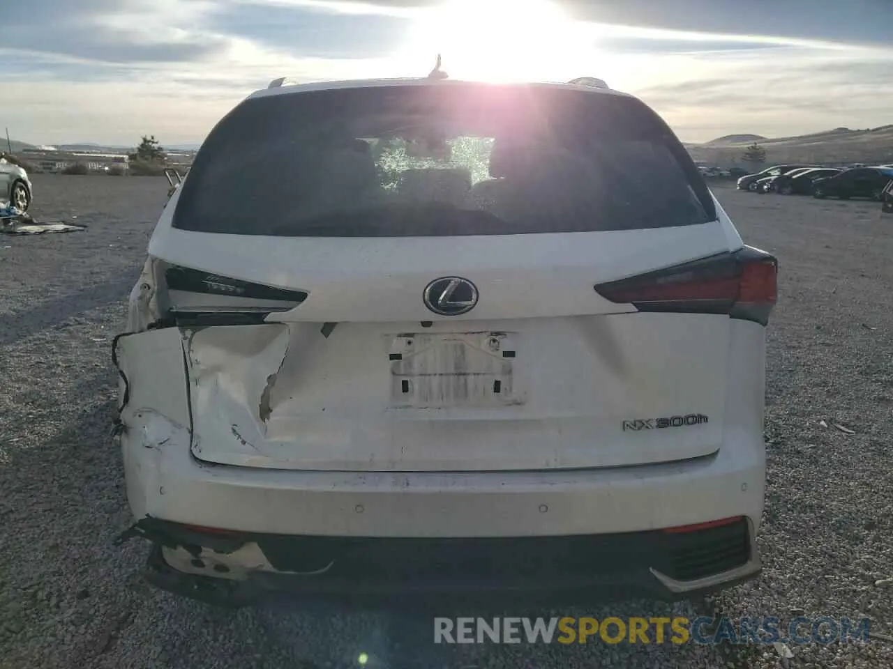 6 fotografías del automóvil dañado JTJBJRBZ2K2107447 LEXUS NX 2019