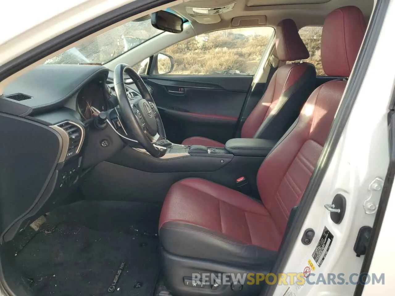 7 fotografías del automóvil dañado JTJBJRBZ2K2107447 LEXUS NX 2019