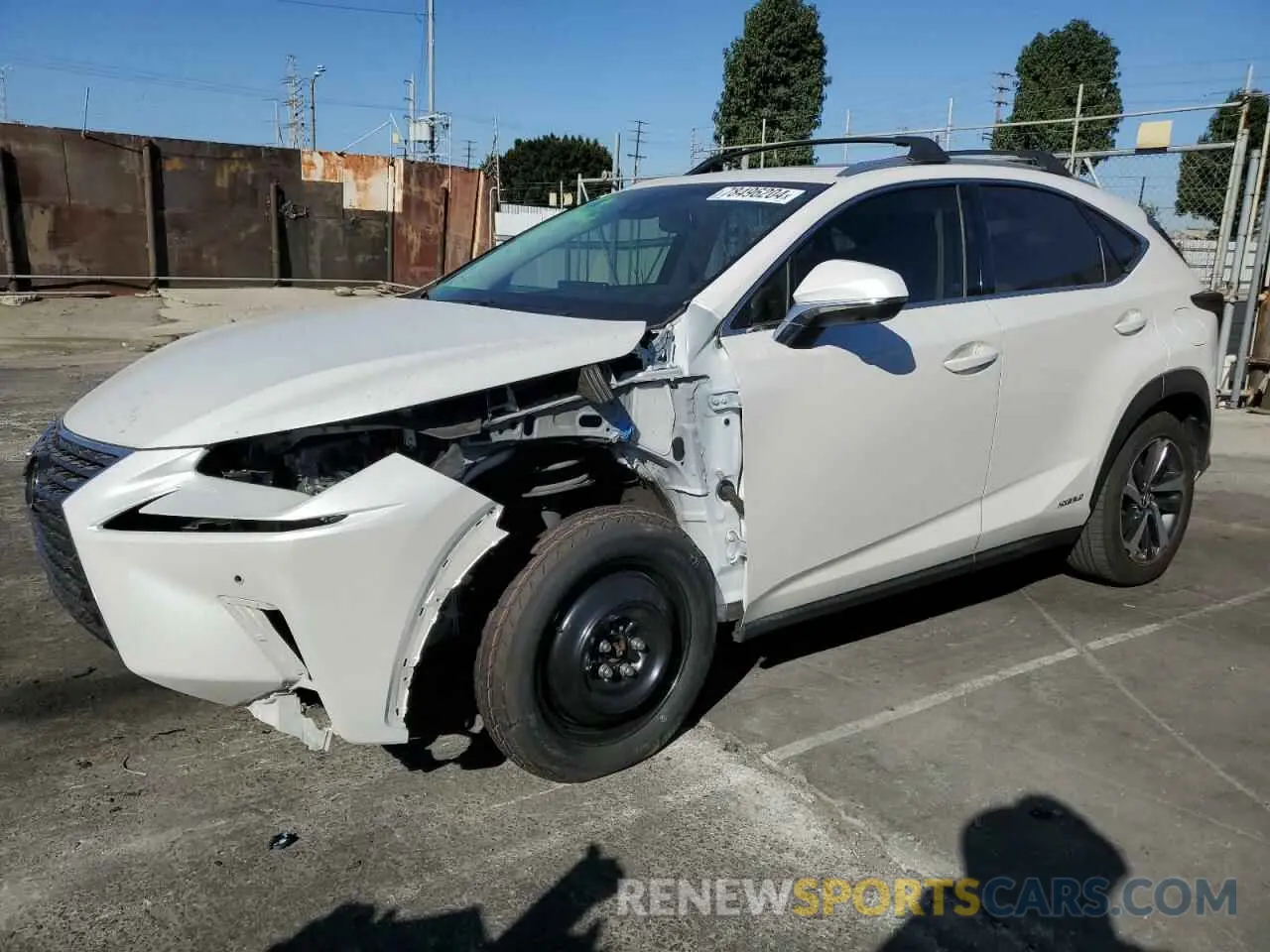 1 fotografías del automóvil dañado JTJBJRBZ2K2109165 LEXUS NX 2019