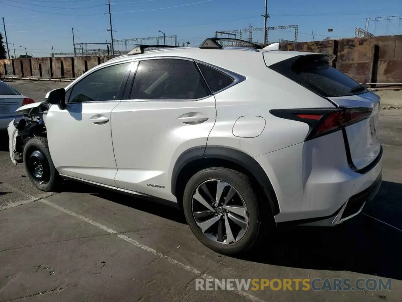 2 fotografías del automóvil dañado JTJBJRBZ2K2109165 LEXUS NX 2019