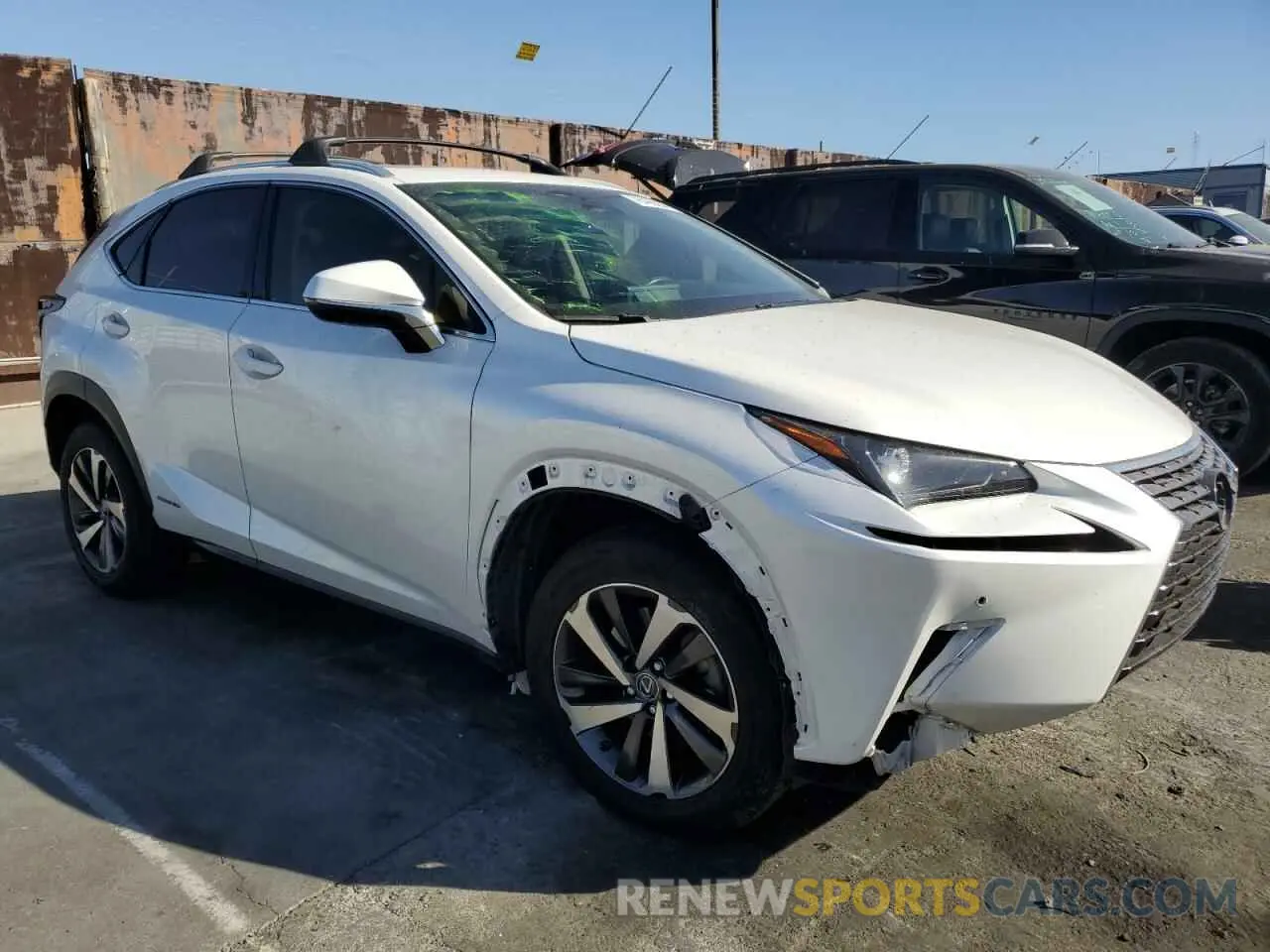 4 fotografías del automóvil dañado JTJBJRBZ2K2109165 LEXUS NX 2019
