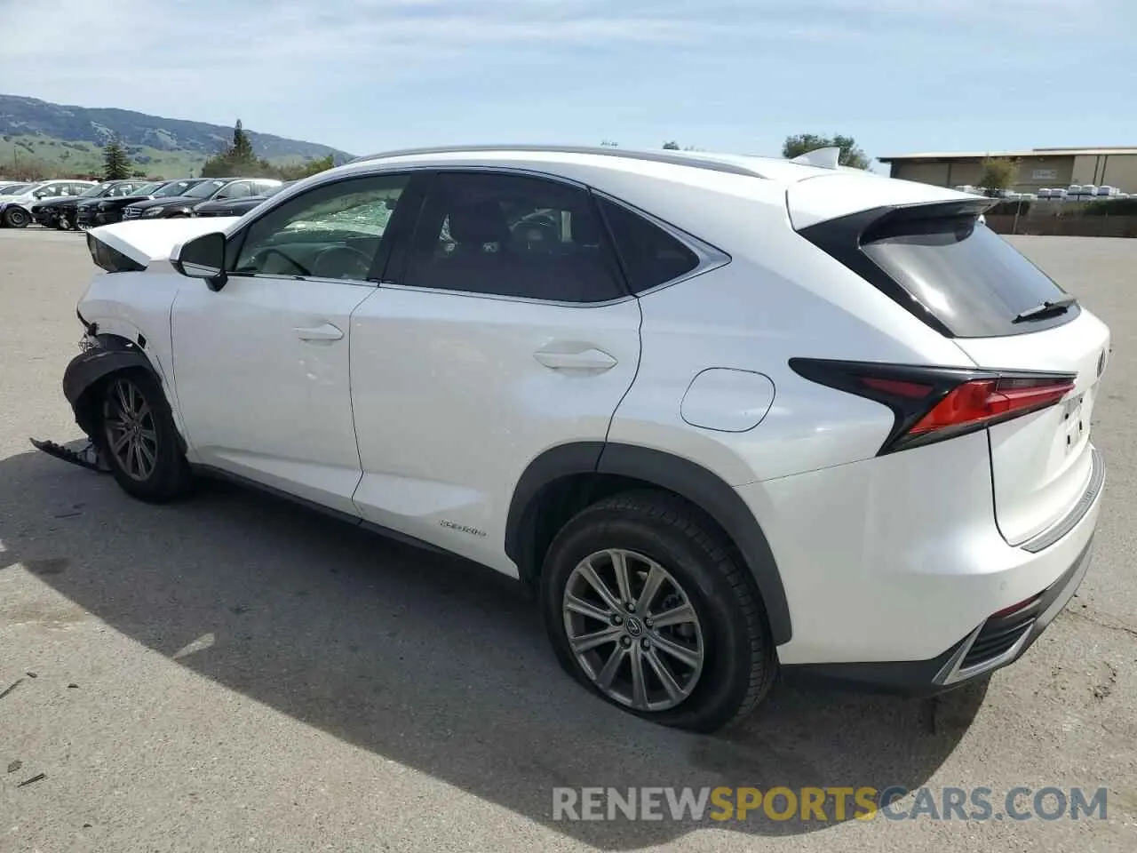 2 fotografías del automóvil dañado JTJBJRBZ2K2110008 LEXUS NX 2019