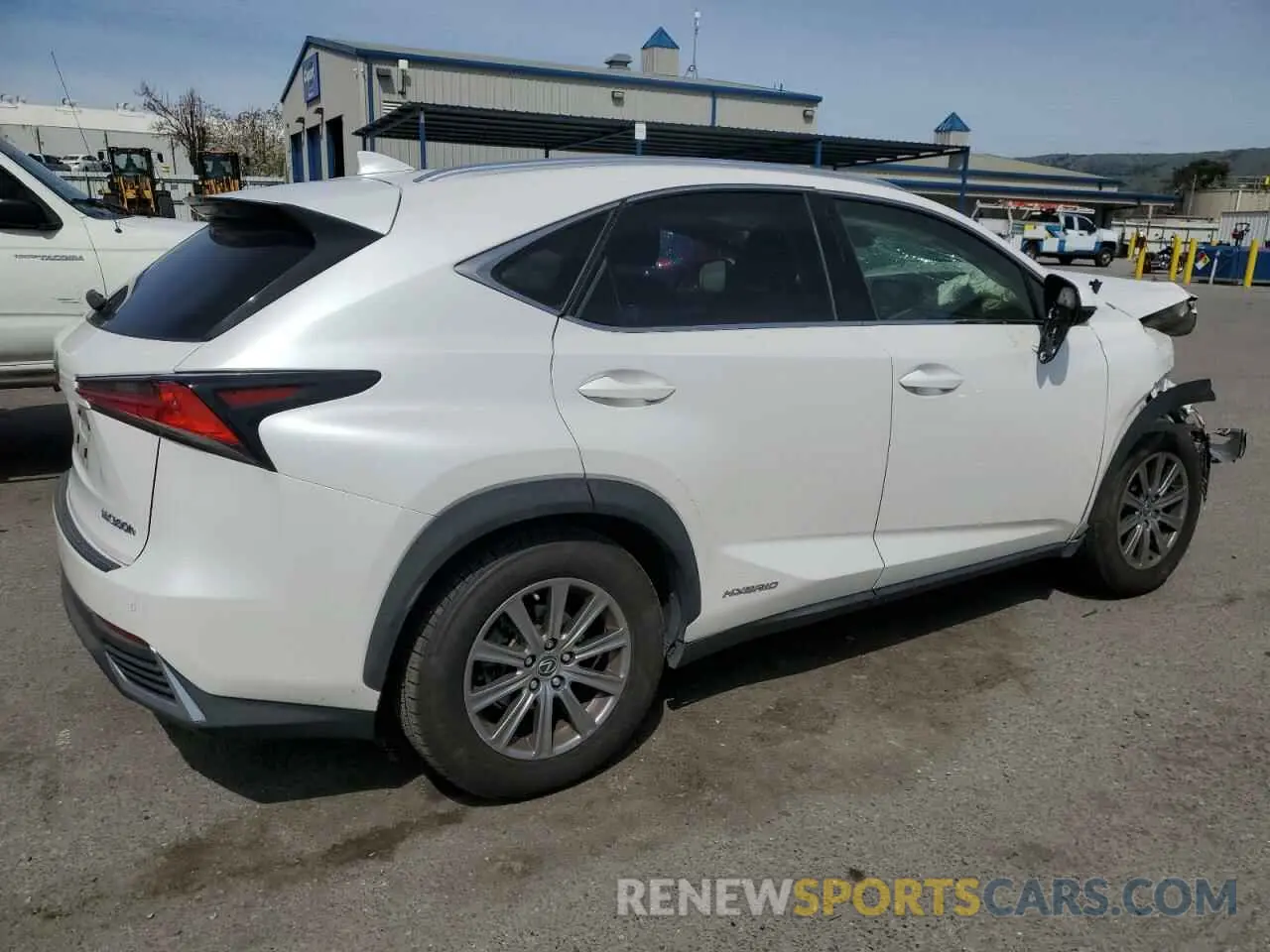 3 fotografías del automóvil dañado JTJBJRBZ2K2110008 LEXUS NX 2019
