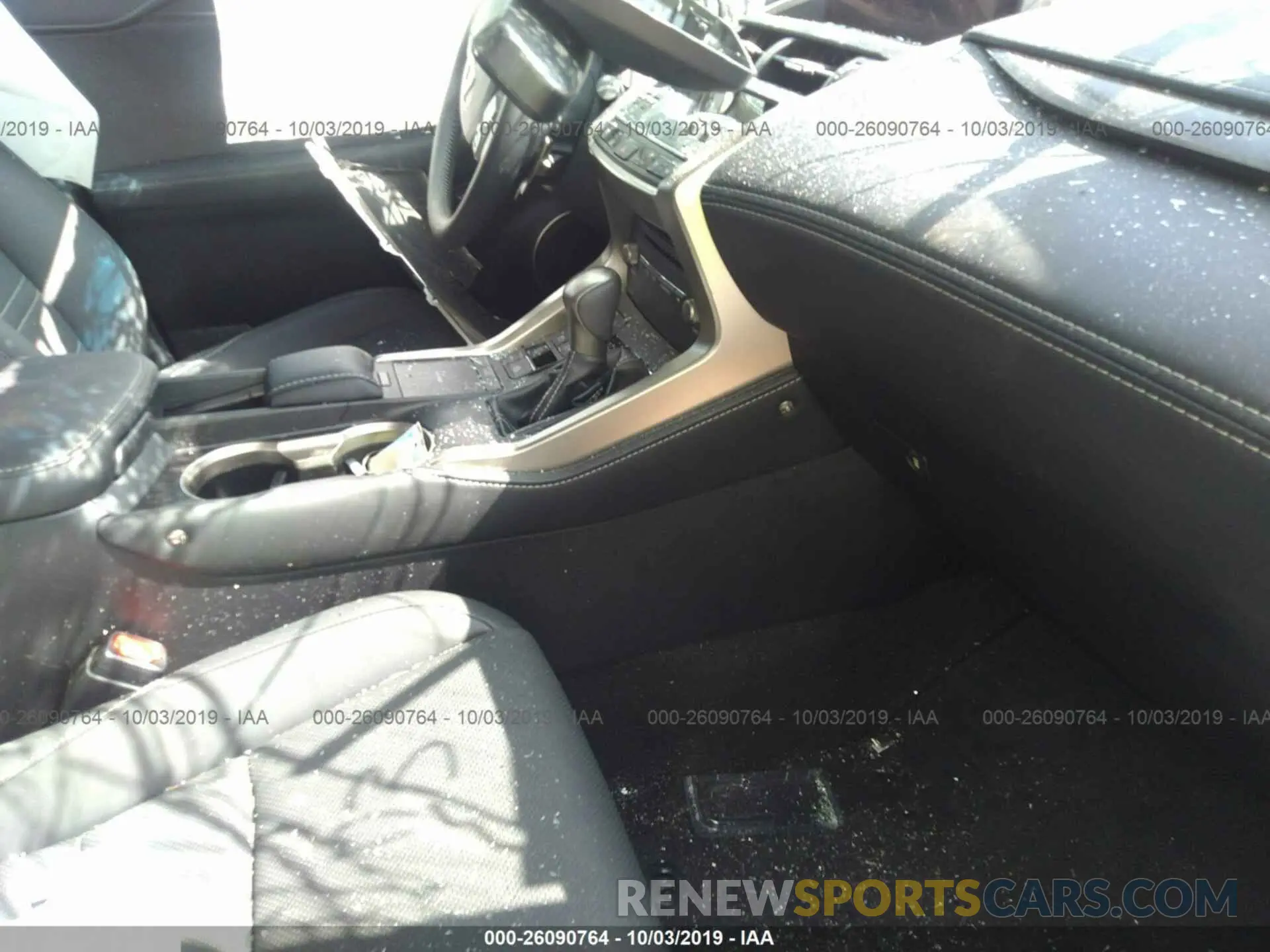 5 fotografías del automóvil dañado JTJBJRBZ2K2117153 LEXUS NX 2019