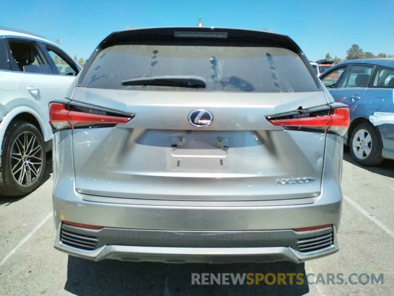 6 fotografías del automóvil dañado JTJBJRBZ3K2106775 LEXUS NX 2019