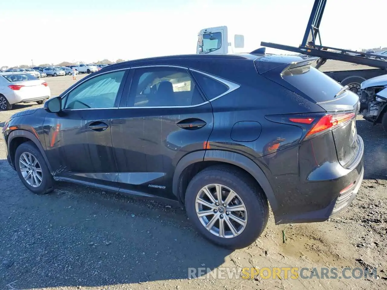 2 fotografías del automóvil dañado JTJBJRBZ5K2102548 LEXUS NX 2019