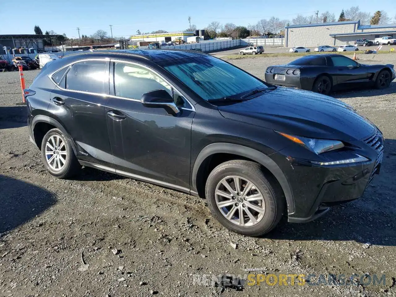 4 fotografías del automóvil dañado JTJBJRBZ5K2102548 LEXUS NX 2019