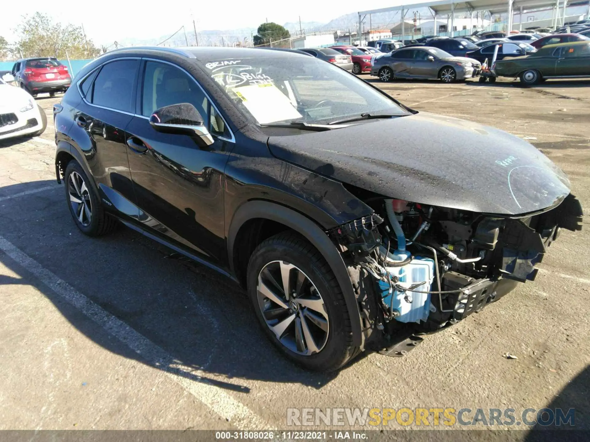 1 fotografías del automóvil dañado JTJBJRBZ5K2106194 LEXUS NX 2019