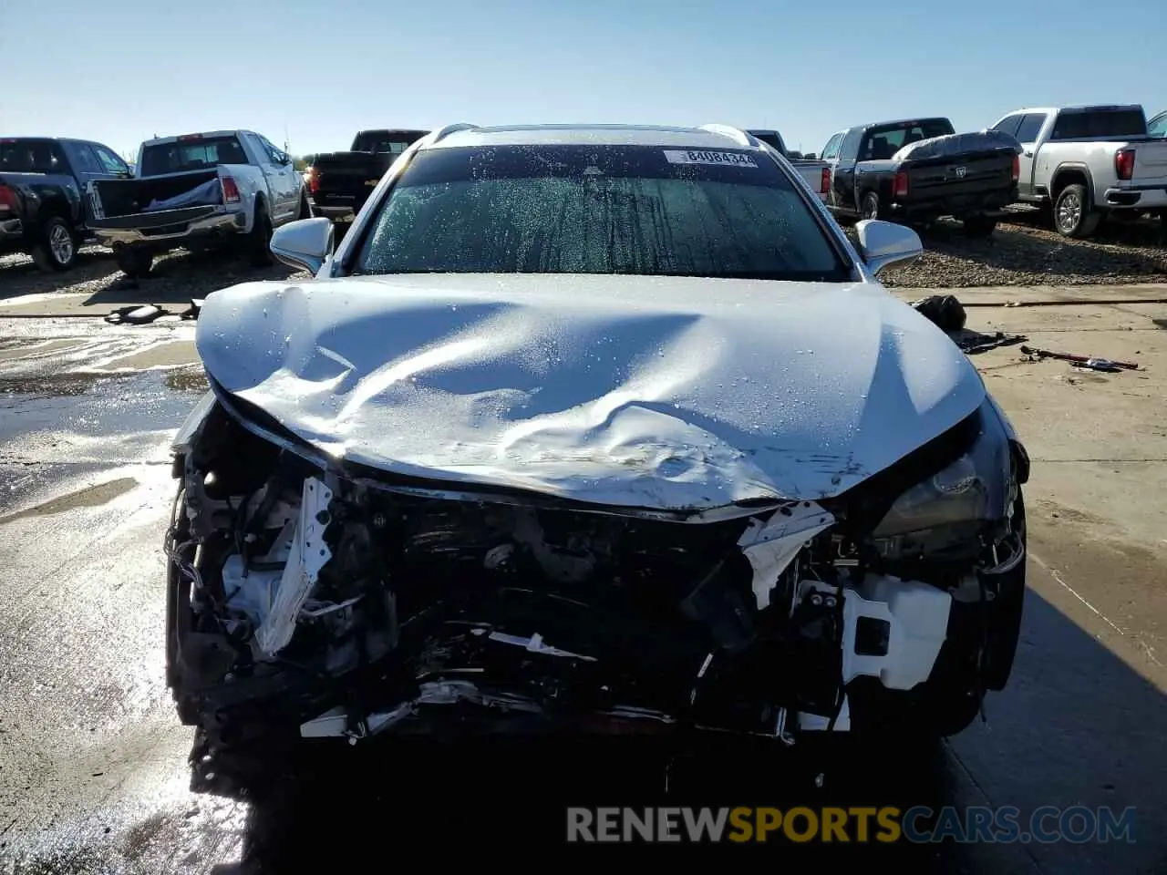 5 fotografías del automóvil dañado JTJBJRBZ7K2114913 LEXUS NX 2019