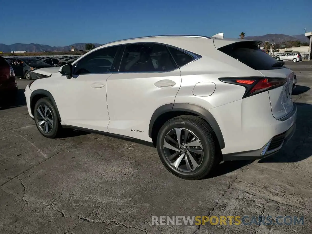 2 fotografías del automóvil dañado JTJBJRBZ9K2110586 LEXUS NX 2019