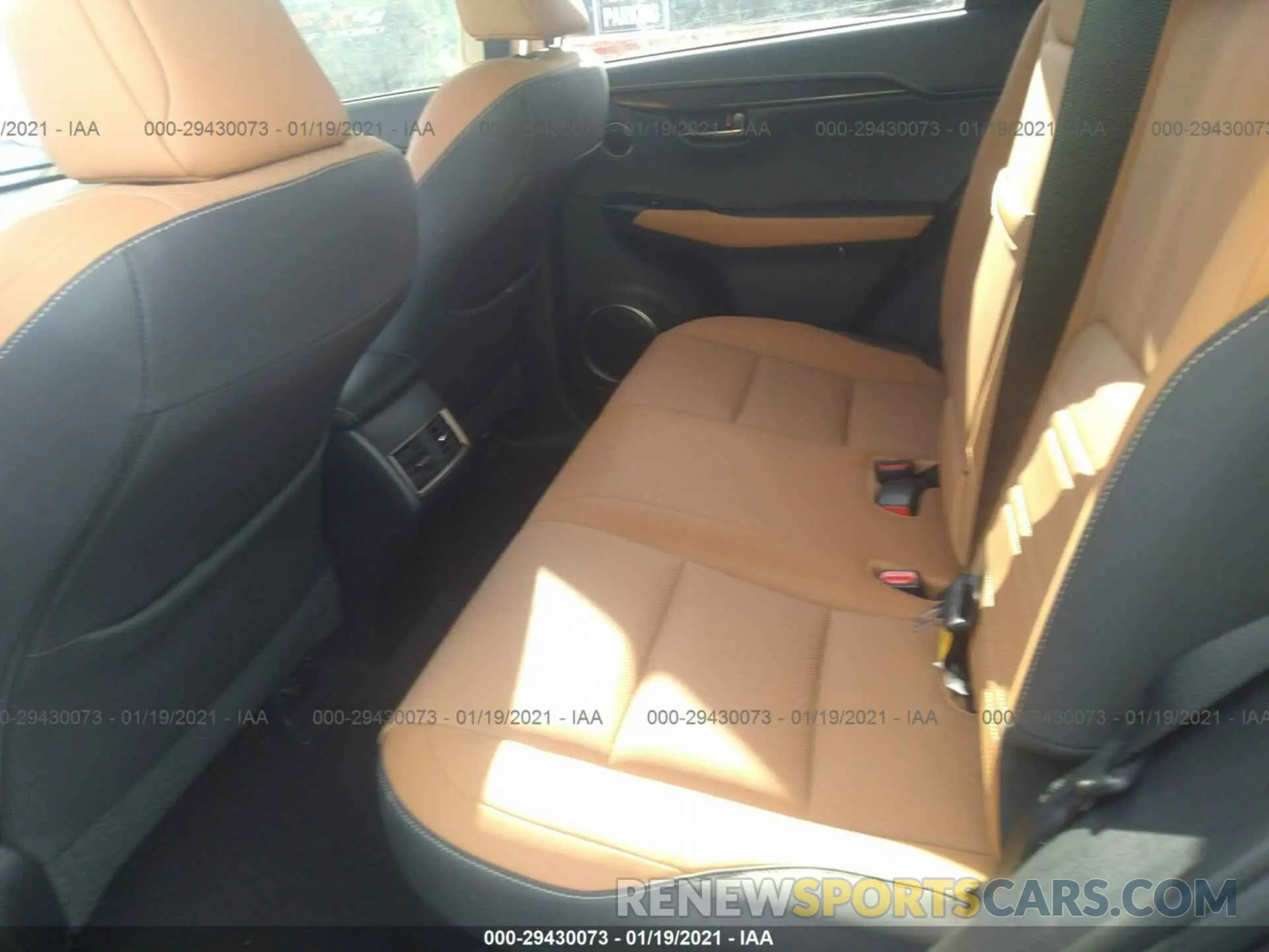 8 fotografías del automóvil dañado JTJBJRBZ9K2111298 LEXUS NX 2019
