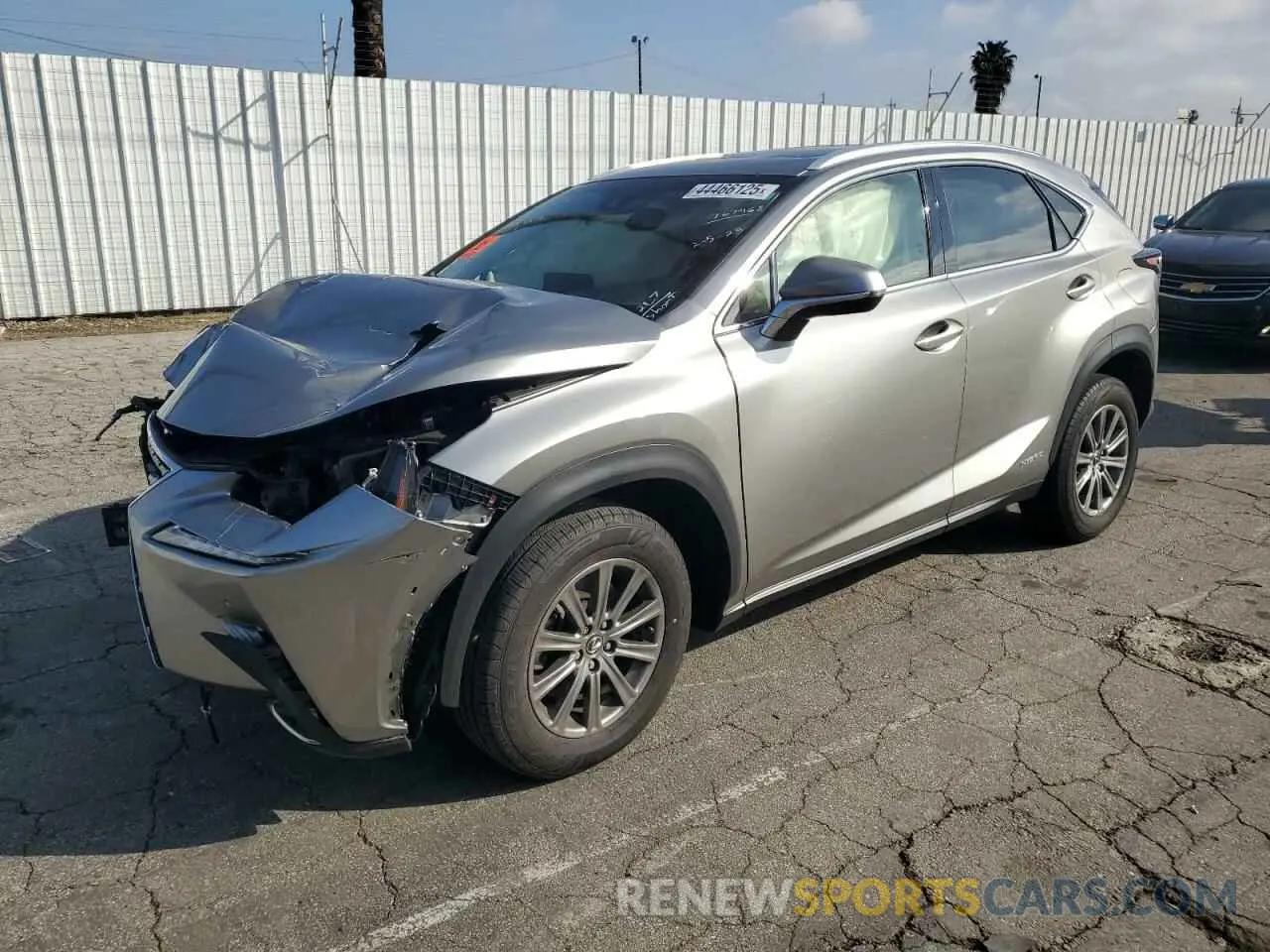 1 fotografías del automóvil dañado JTJBJRBZ9K2120180 LEXUS NX 2019