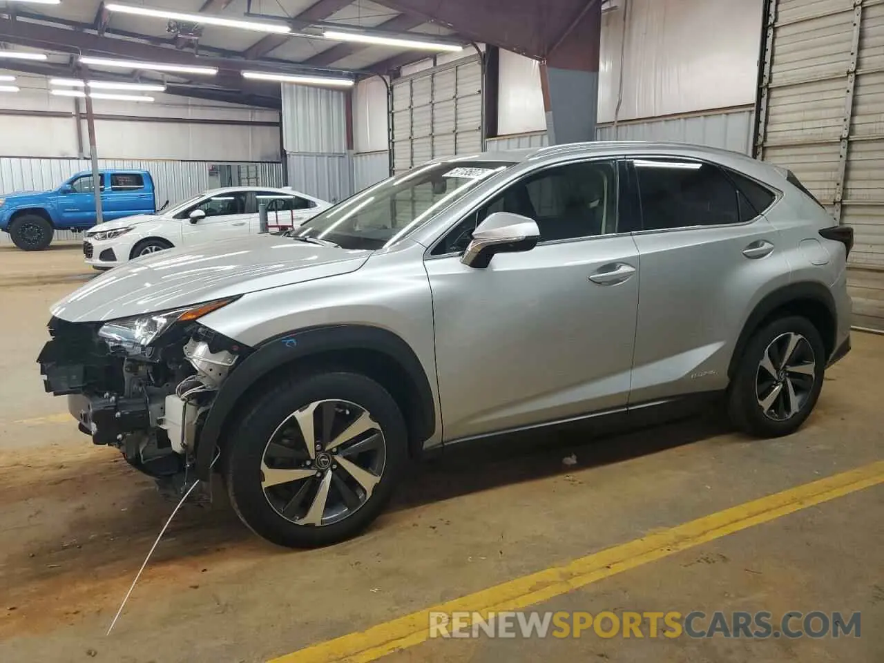 1 fotografías del automóvil dañado JTJBJRBZ9K2121314 LEXUS NX 2019