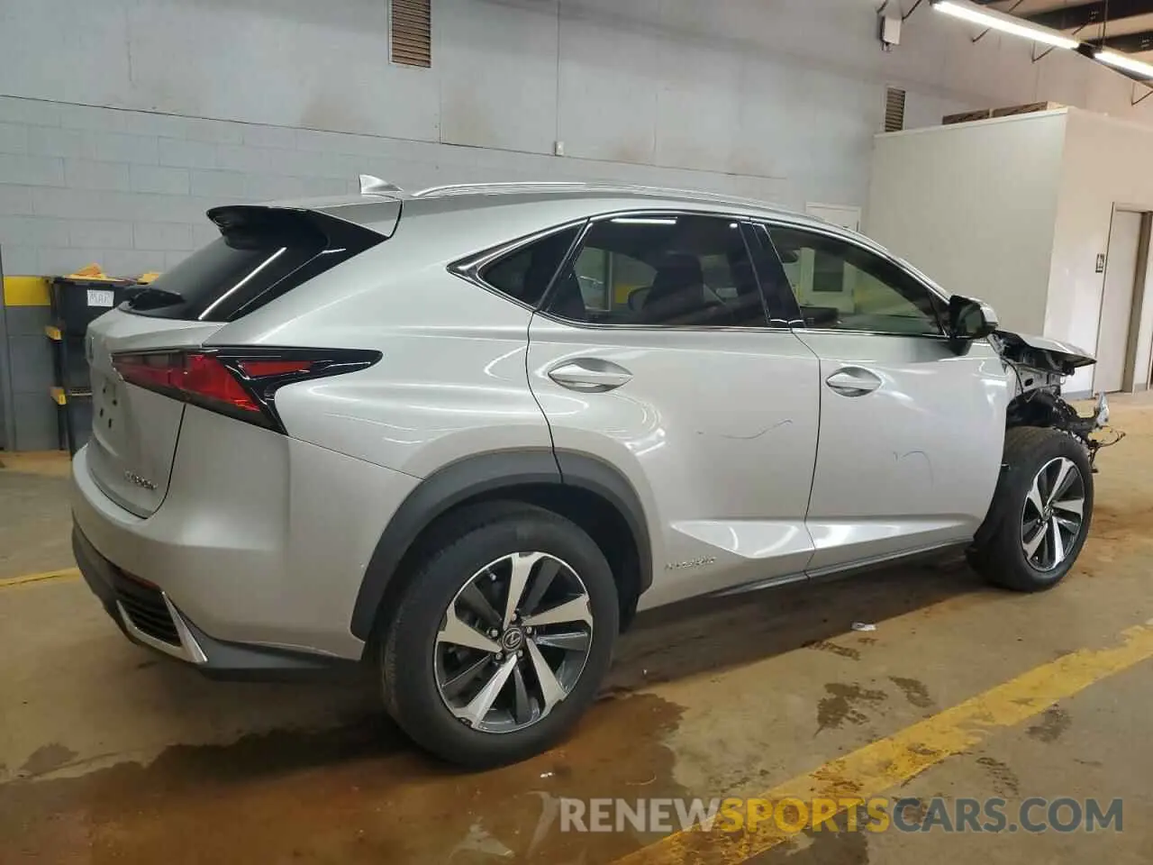 3 fotografías del automóvil dañado JTJBJRBZ9K2121314 LEXUS NX 2019