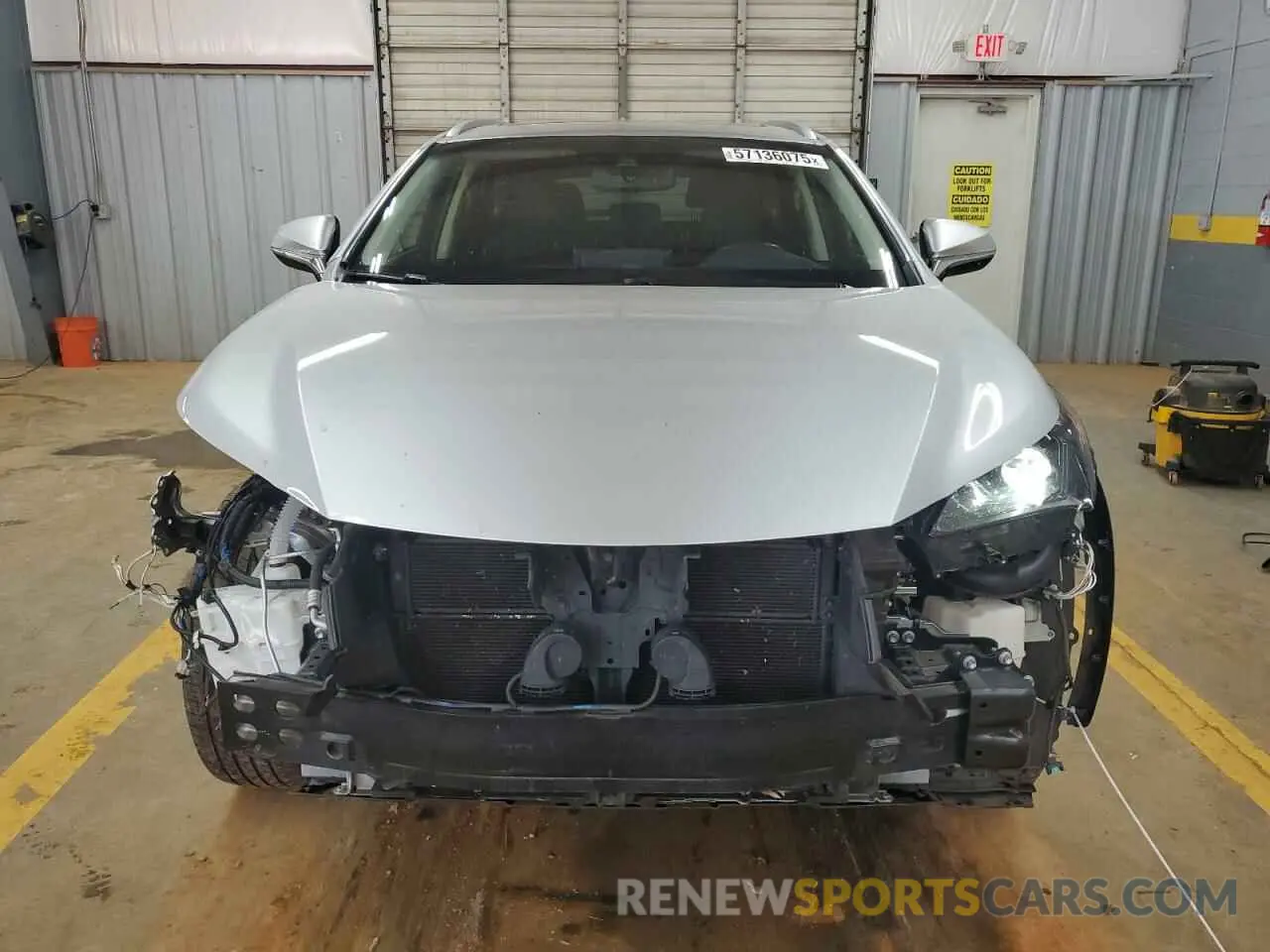 5 fotografías del automóvil dañado JTJBJRBZ9K2121314 LEXUS NX 2019