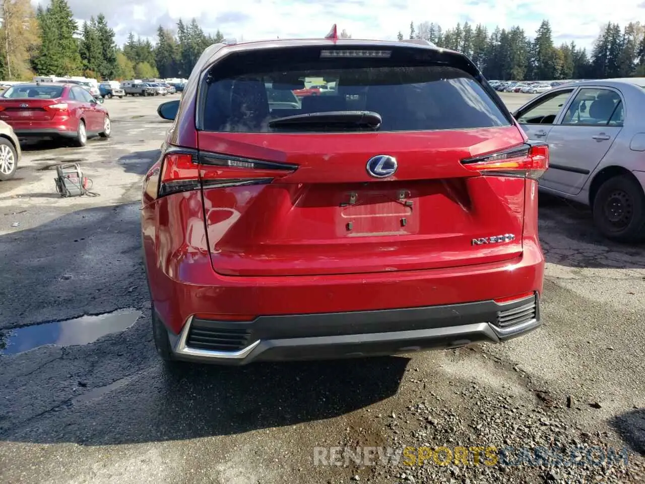 6 fotografías del automóvil dañado JTJBJRBZXK2101377 LEXUS NX 2019