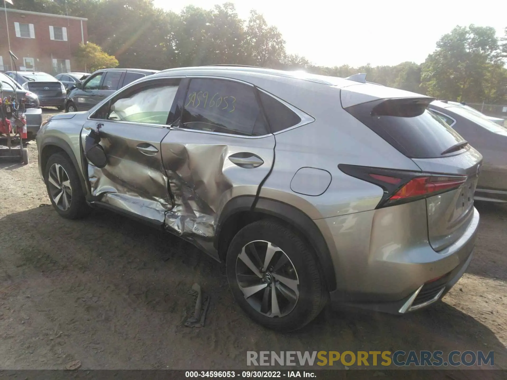 3 fotografías del automóvil dañado JTJBJRBZXK2109513 LEXUS NX 2019