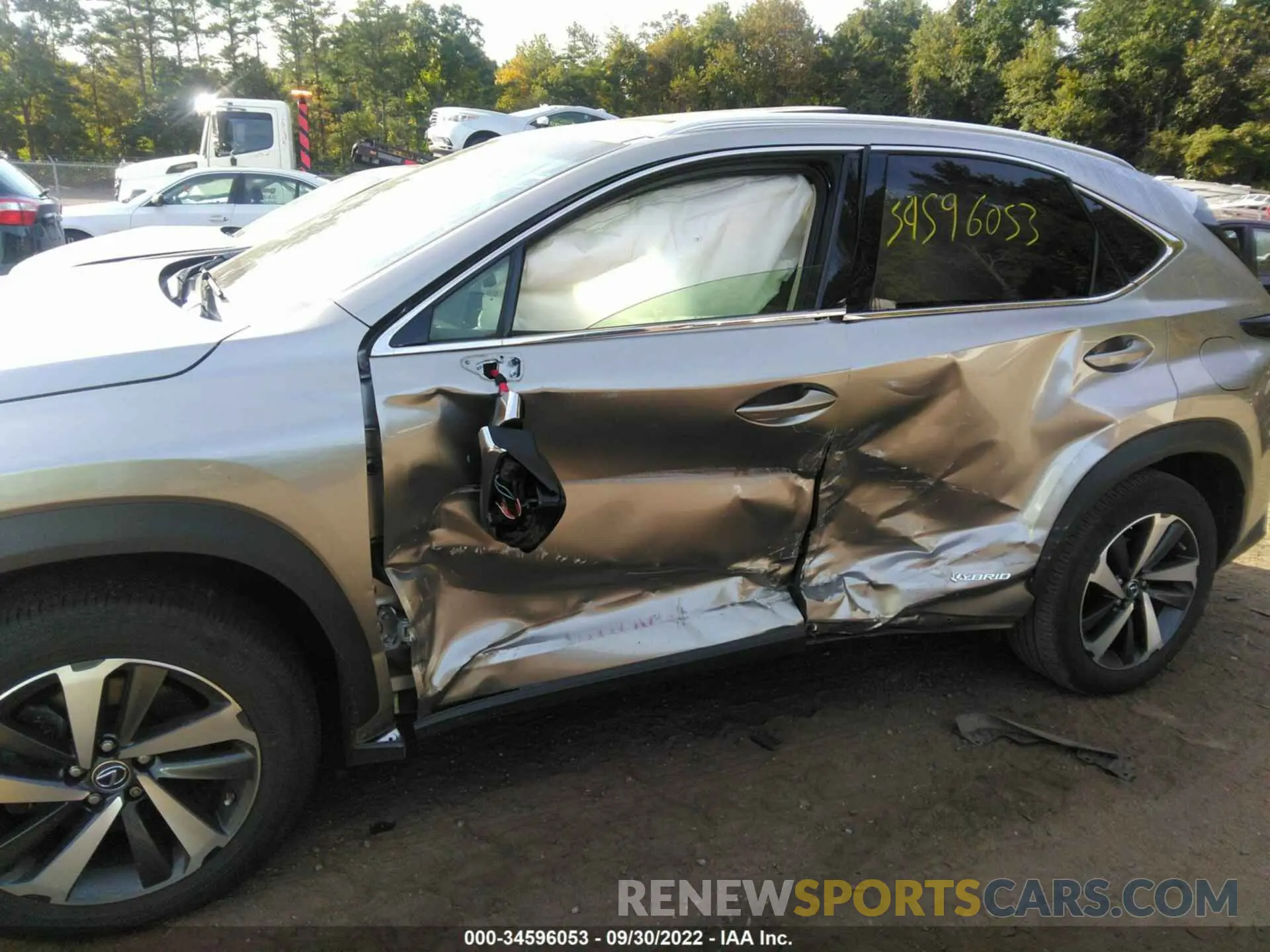 6 fotografías del automóvil dañado JTJBJRBZXK2109513 LEXUS NX 2019