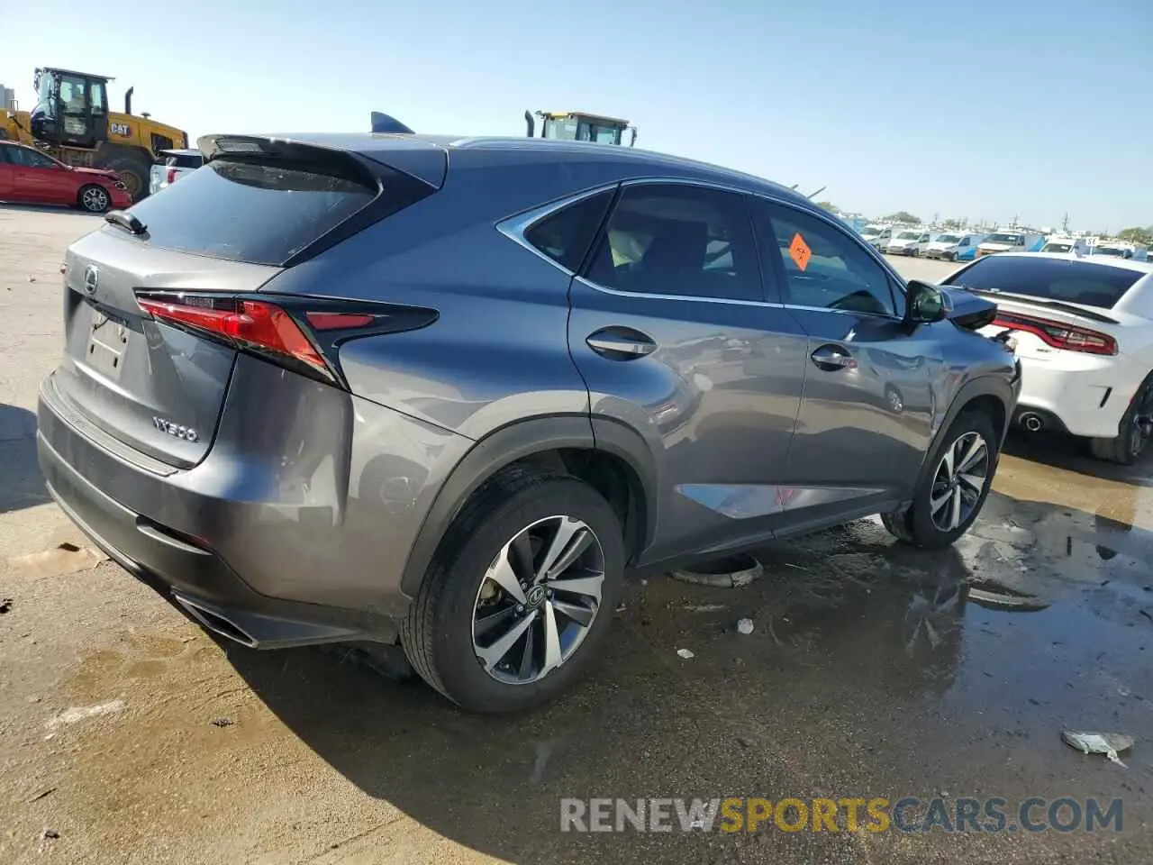 3 fotografías del automóvil dañado JTJYARBZ0K2141851 LEXUS NX 2019