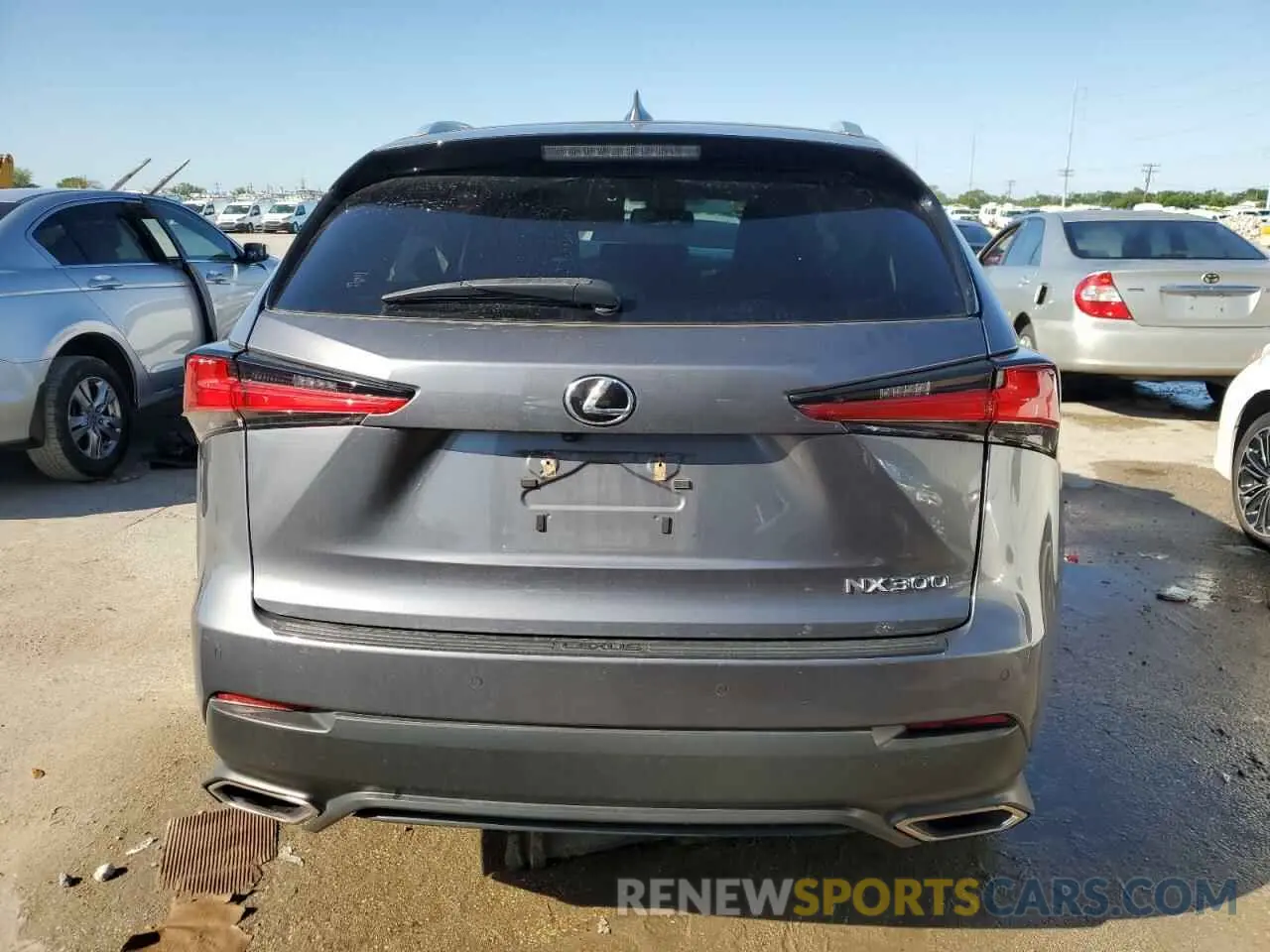 6 fotografías del automóvil dañado JTJYARBZ0K2141851 LEXUS NX 2019