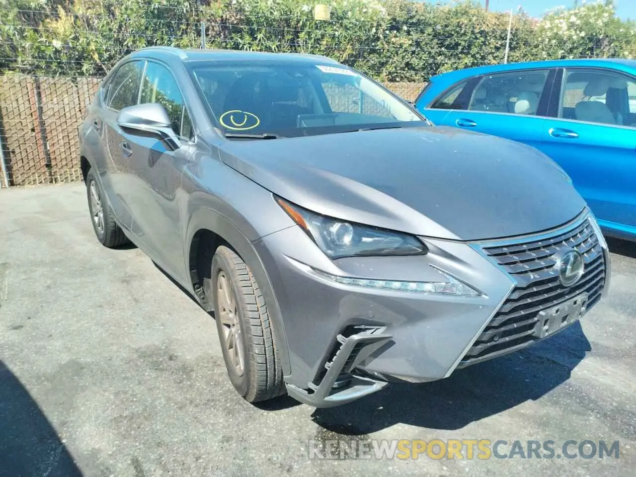 1 fotografías del automóvil dañado JTJYARBZ0K2142451 LEXUS NX 2019
