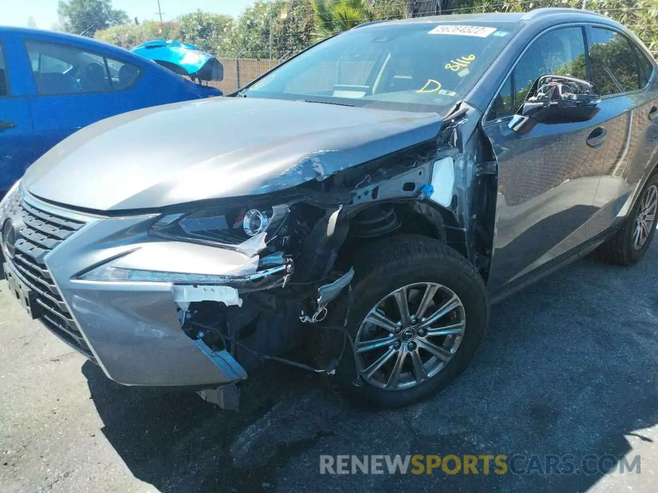 9 fotografías del automóvil dañado JTJYARBZ0K2142451 LEXUS NX 2019