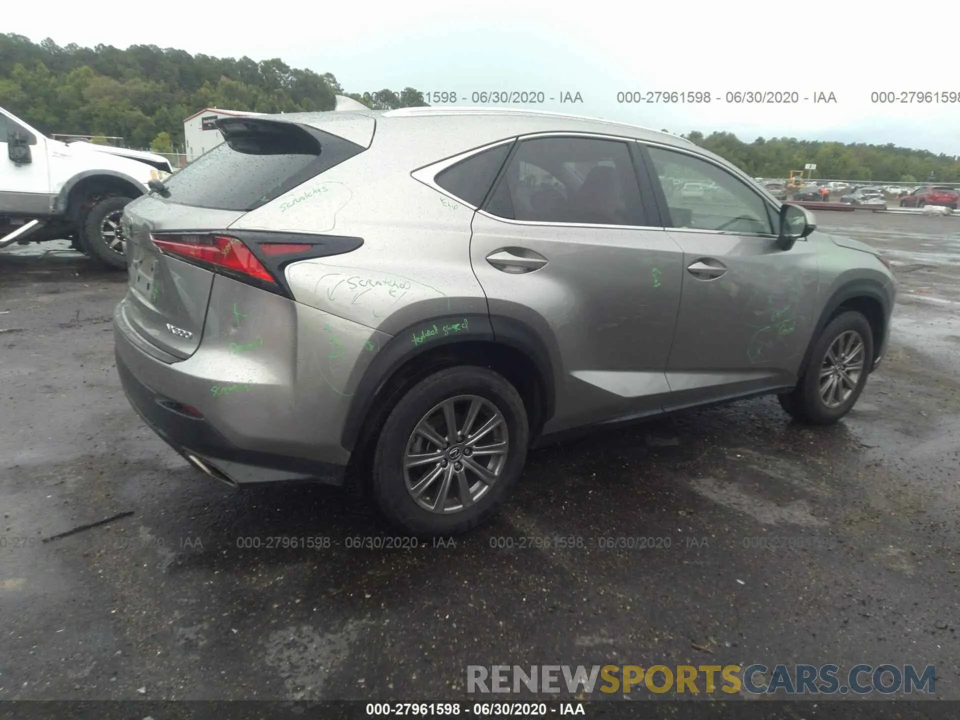 4 fotografías del automóvil dañado JTJYARBZ0K2142661 LEXUS NX 2019