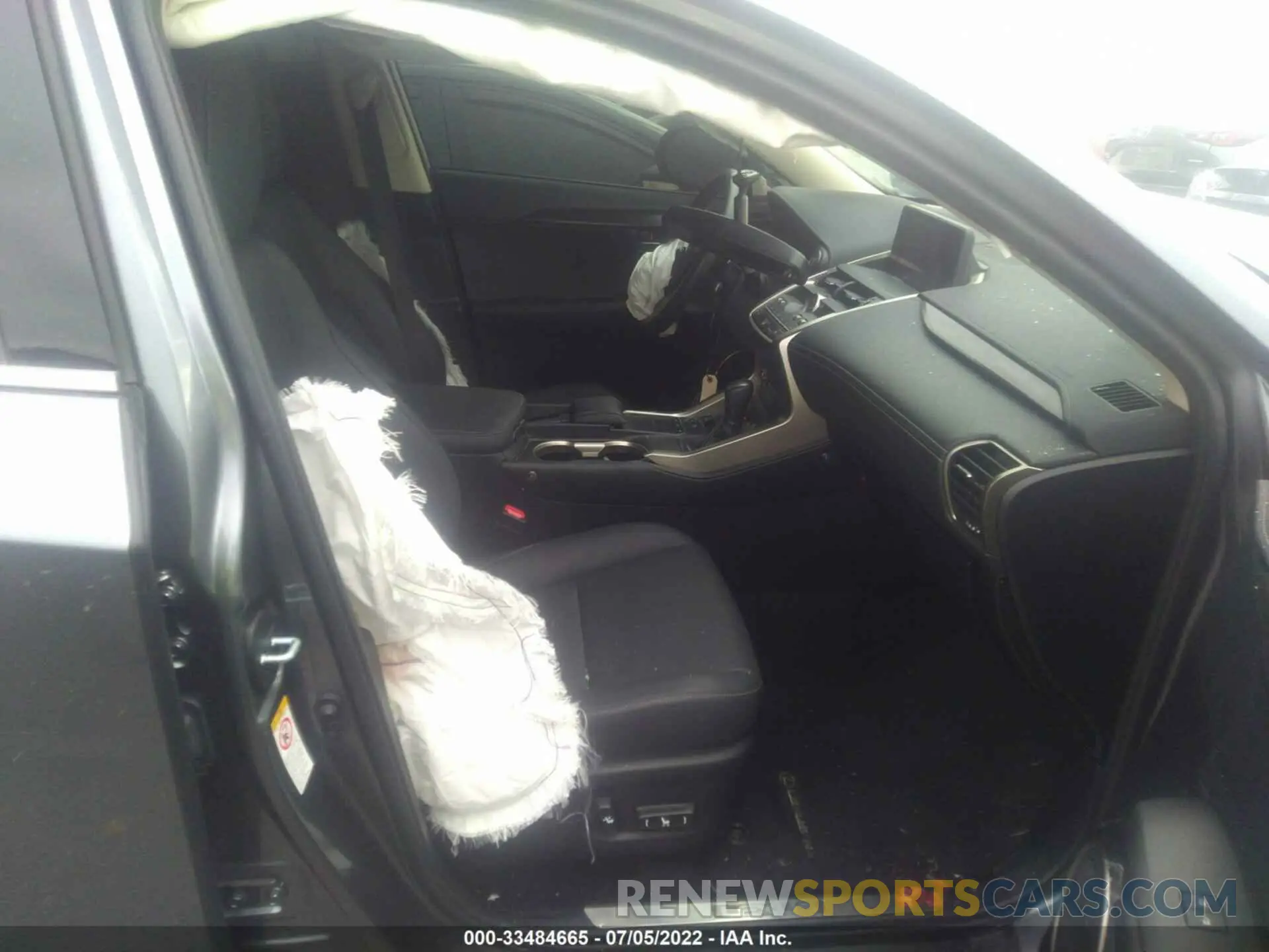 5 fotografías del automóvil dañado JTJYARBZ0K2142725 LEXUS NX 2019