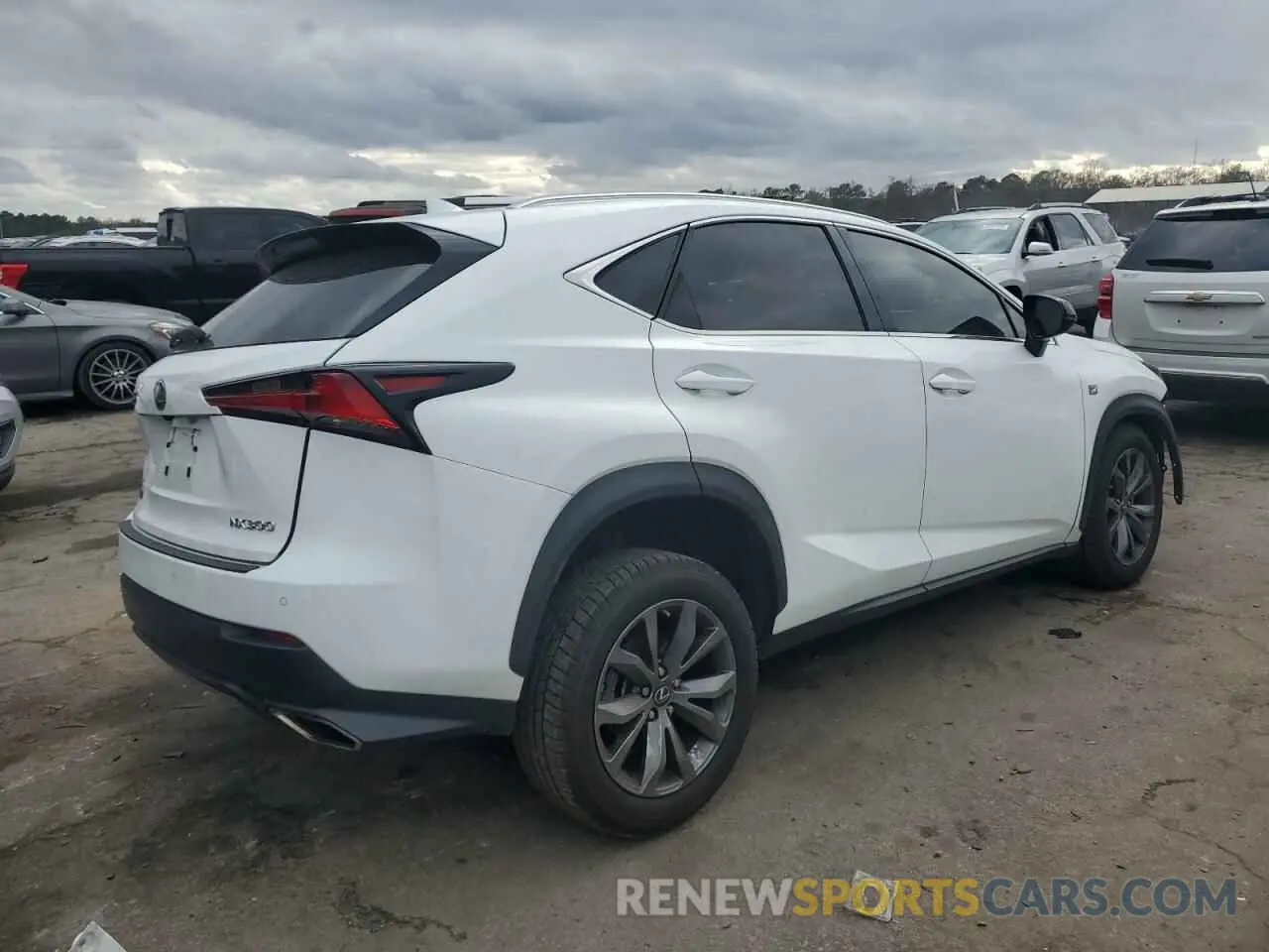 3 fotografías del automóvil dañado JTJYARBZ0K2143907 LEXUS NX 2019