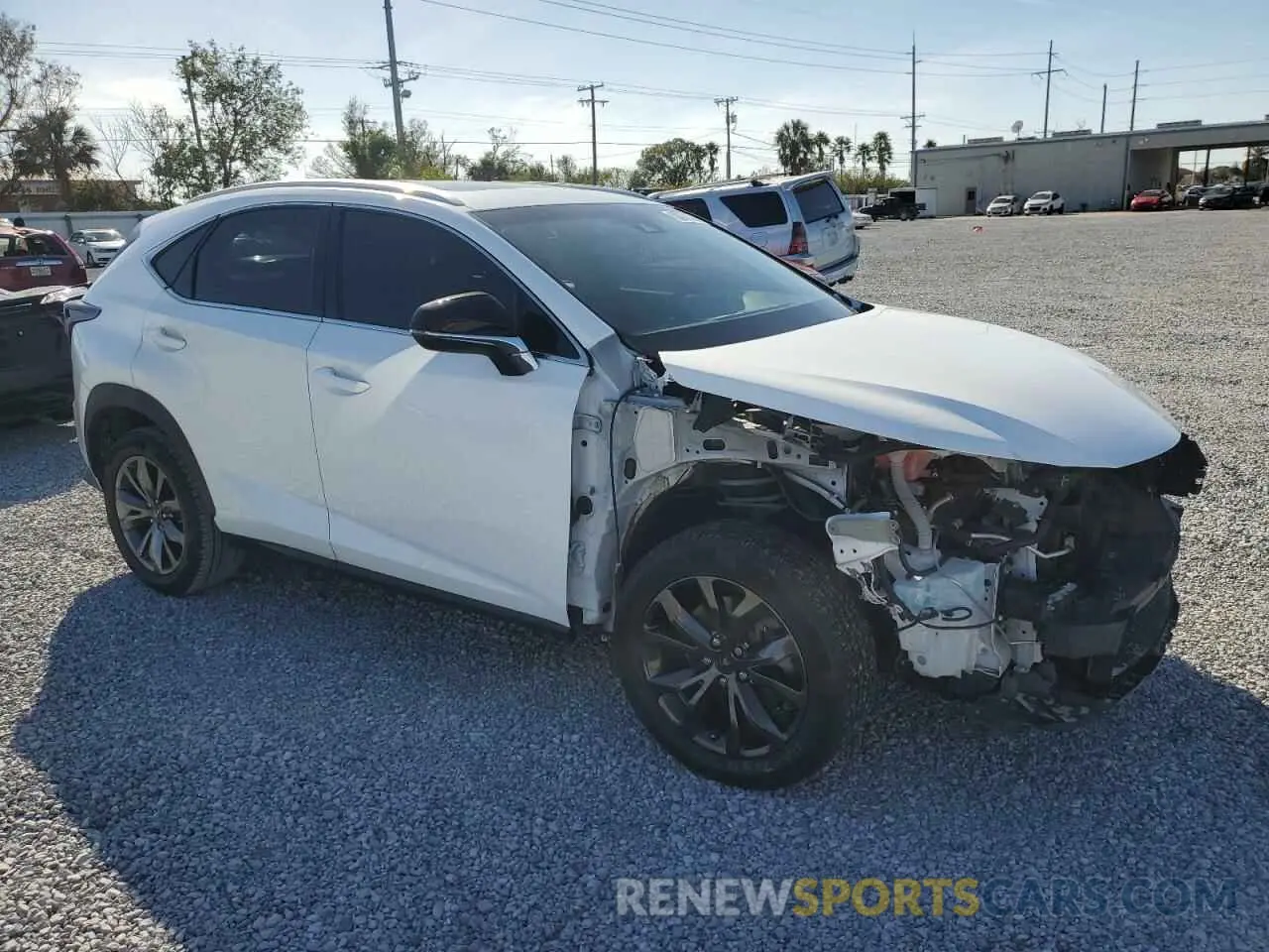 4 fotografías del automóvil dañado JTJYARBZ0K2145964 LEXUS NX 2019