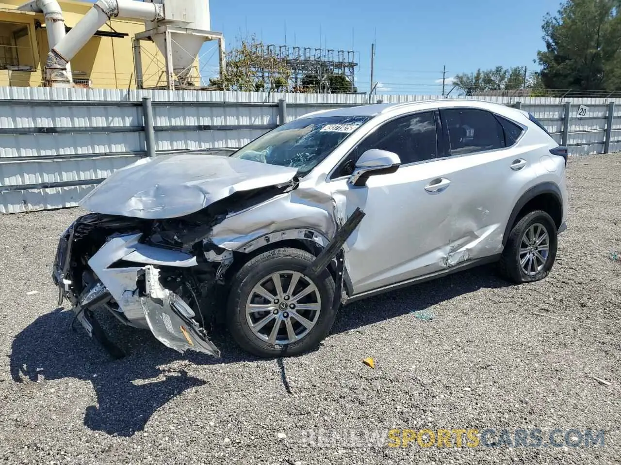 1 fotografías del automóvil dañado JTJYARBZ0K2150565 LEXUS NX 2019