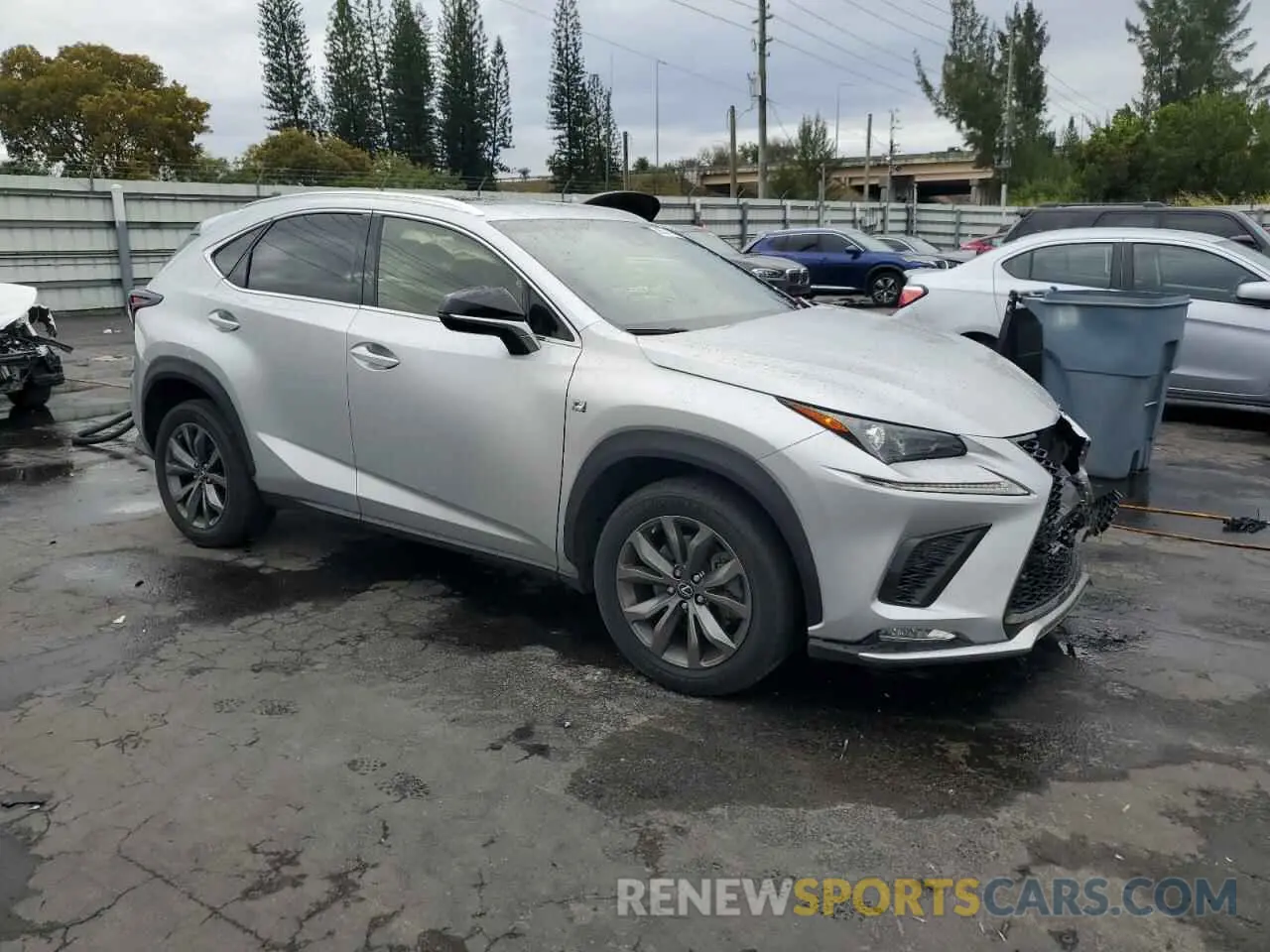 4 fotografías del automóvil dañado JTJYARBZ0K2153174 LEXUS NX 2019
