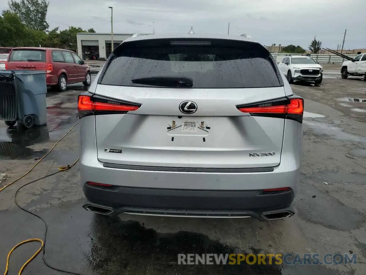 6 fotografías del automóvil dañado JTJYARBZ0K2153174 LEXUS NX 2019