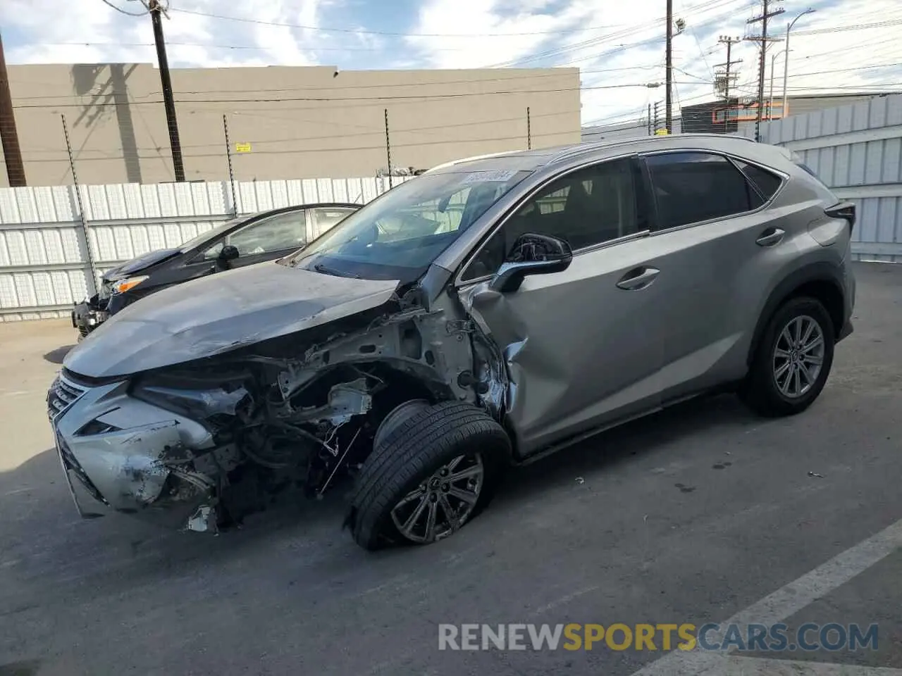 1 fotografías del automóvil dañado JTJYARBZ1K2117204 LEXUS NX 2019