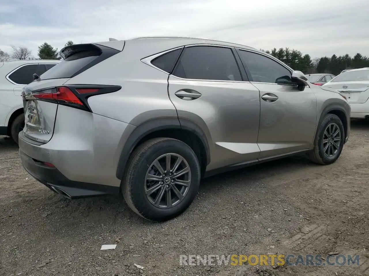 3 fotografías del automóvil dañado JTJYARBZ1K2121267 LEXUS NX 2019