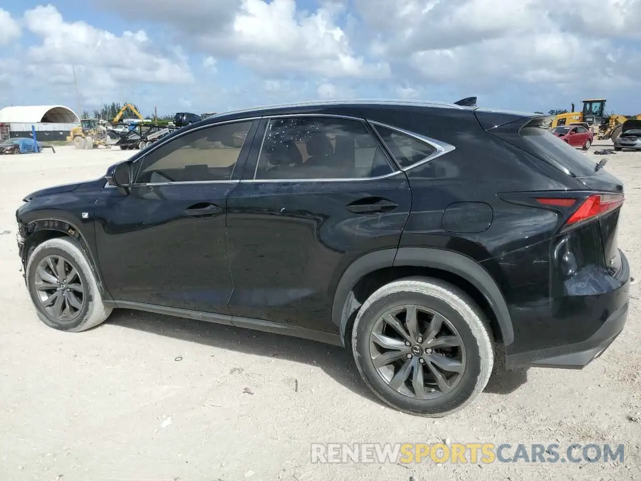 2 fotografías del automóvil dañado JTJYARBZ1K2124752 LEXUS NX 2019