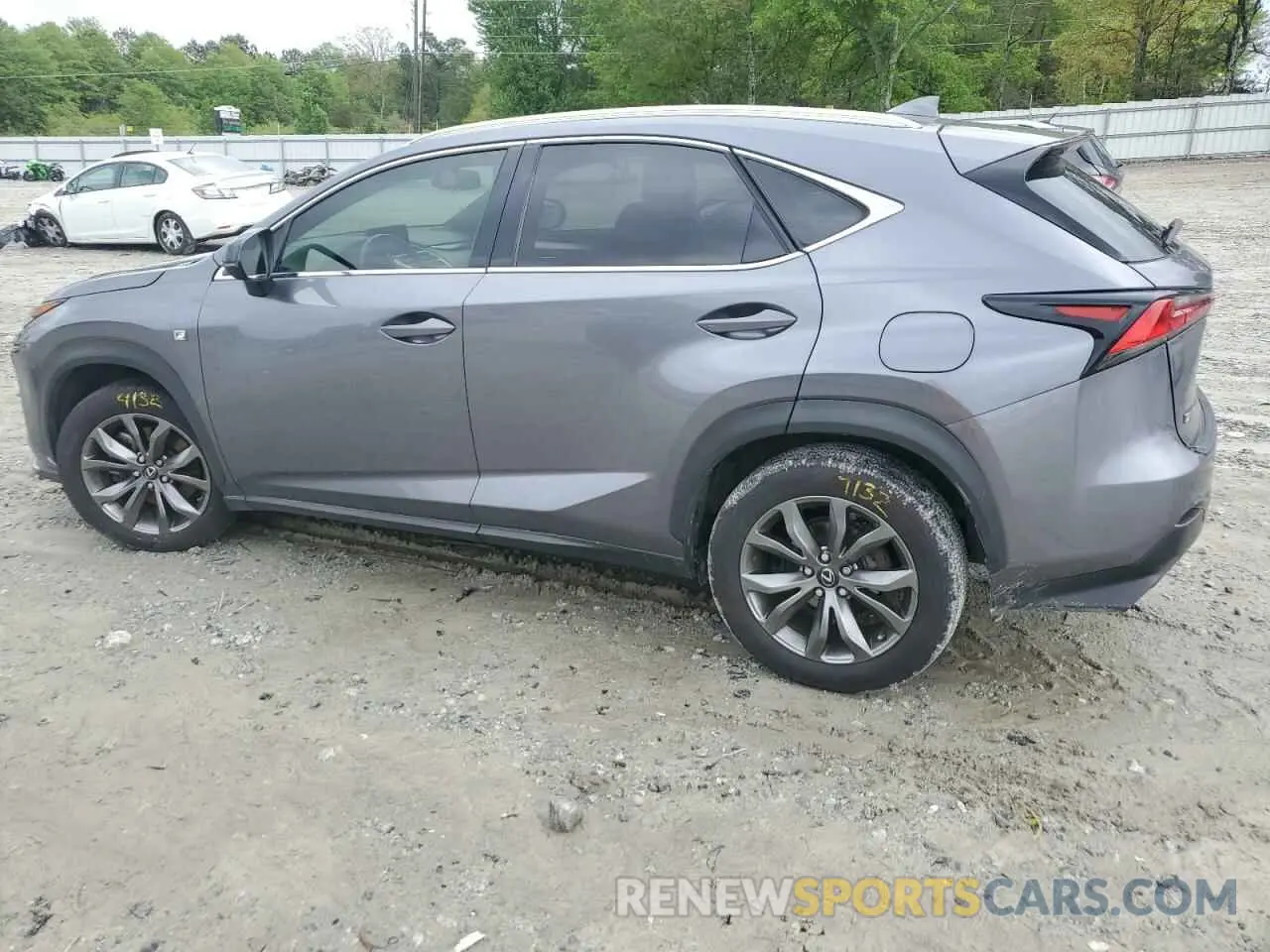 2 fotografías del automóvil dañado JTJYARBZ1K2125769 LEXUS NX 2019