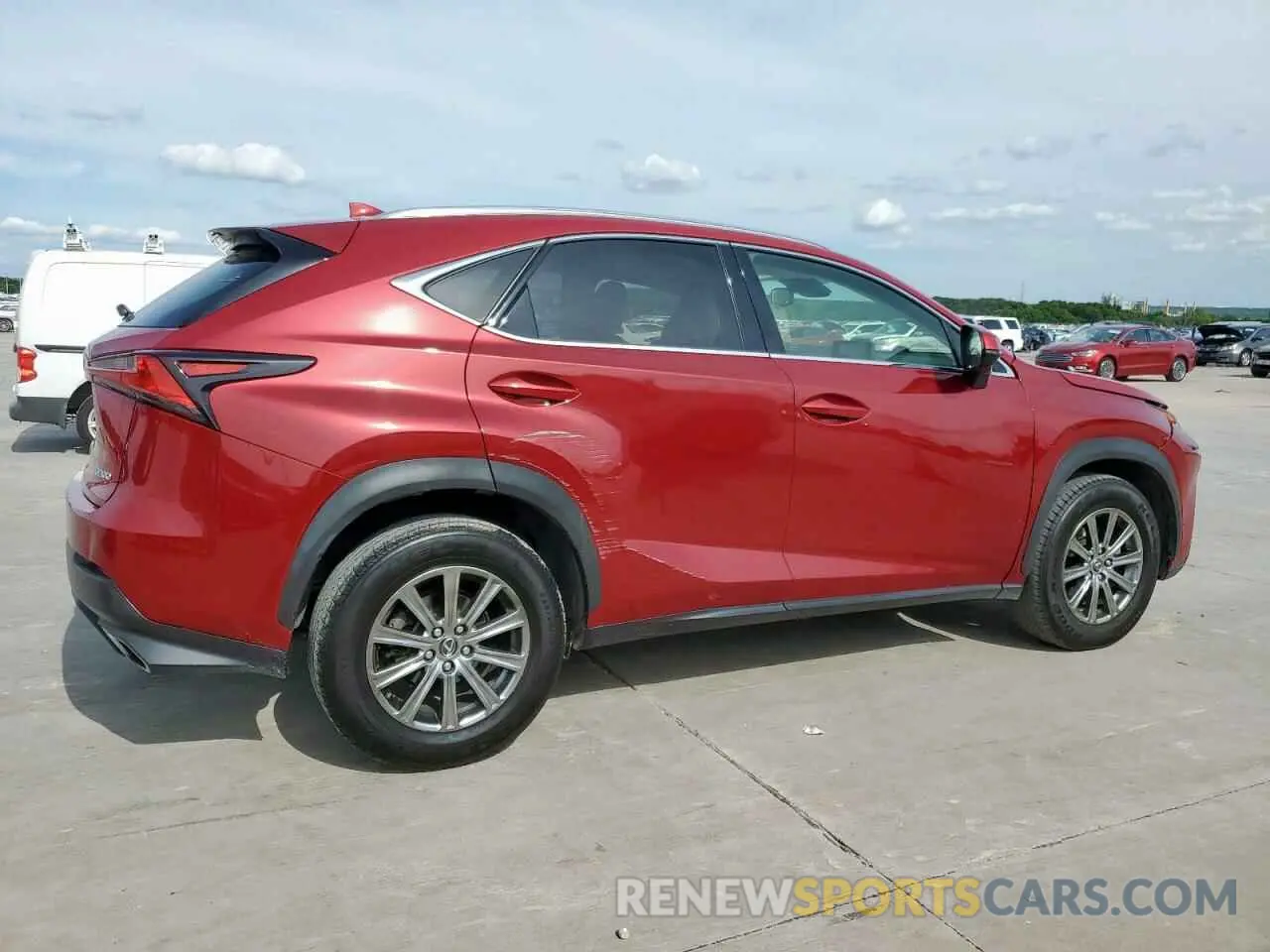 3 fotografías del automóvil dañado JTJYARBZ1K2126842 LEXUS NX 2019